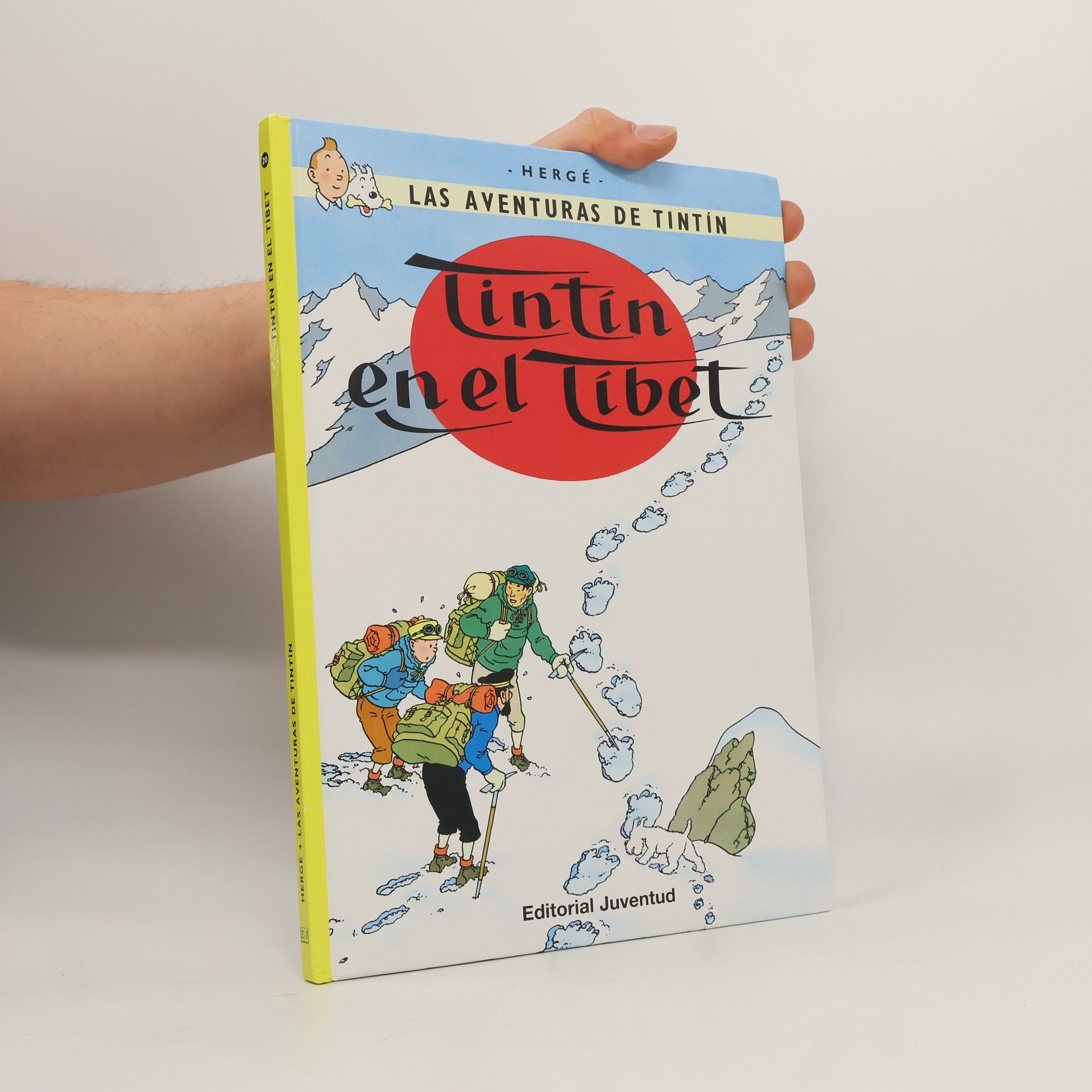 Hergé Tintín en el Tíbet