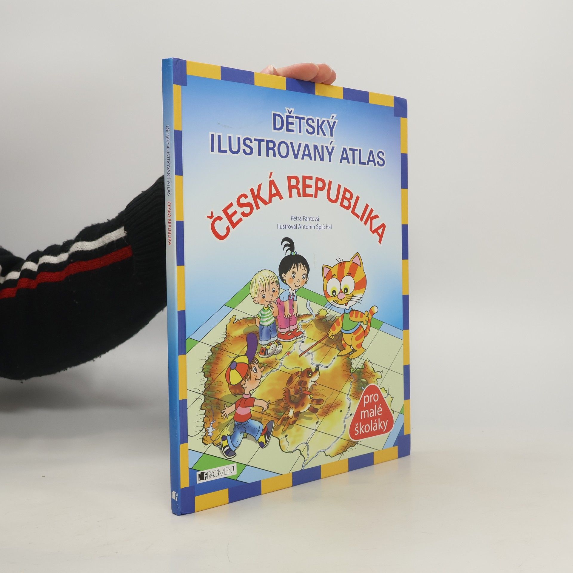 Antonín Šplíchal Dětský ilustrovaný atlas Česká republika