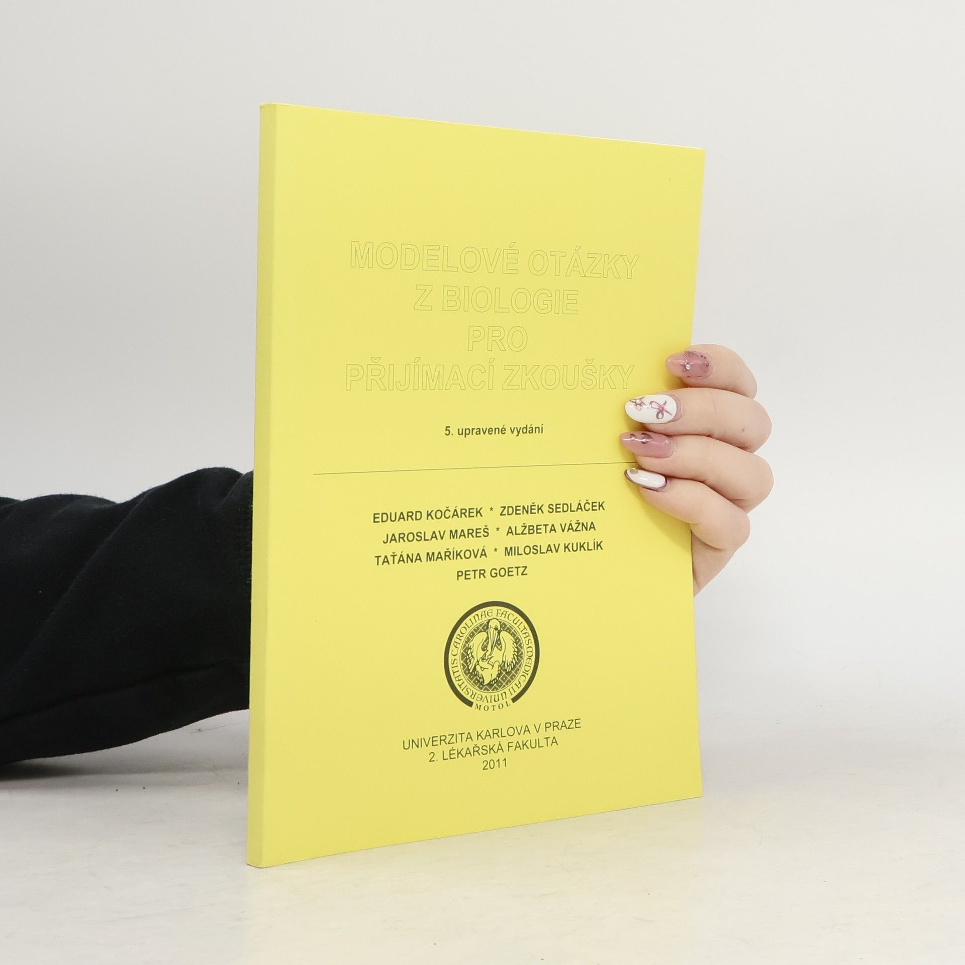 Eduard Kočárek Modelové otázky z biologie pro přijímací zkoušky