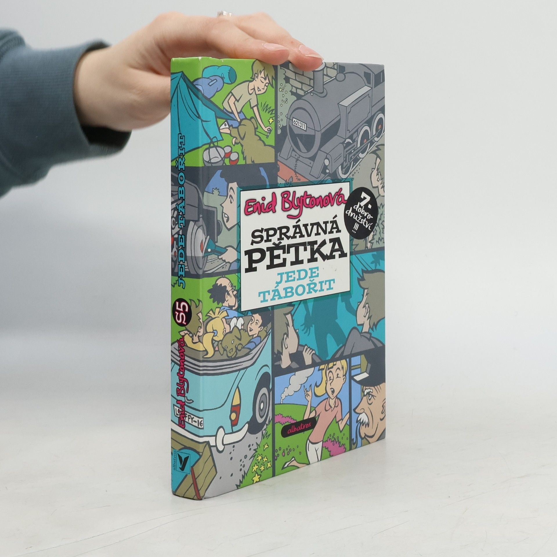 Enid Blyton Správná pětka jede tábořit