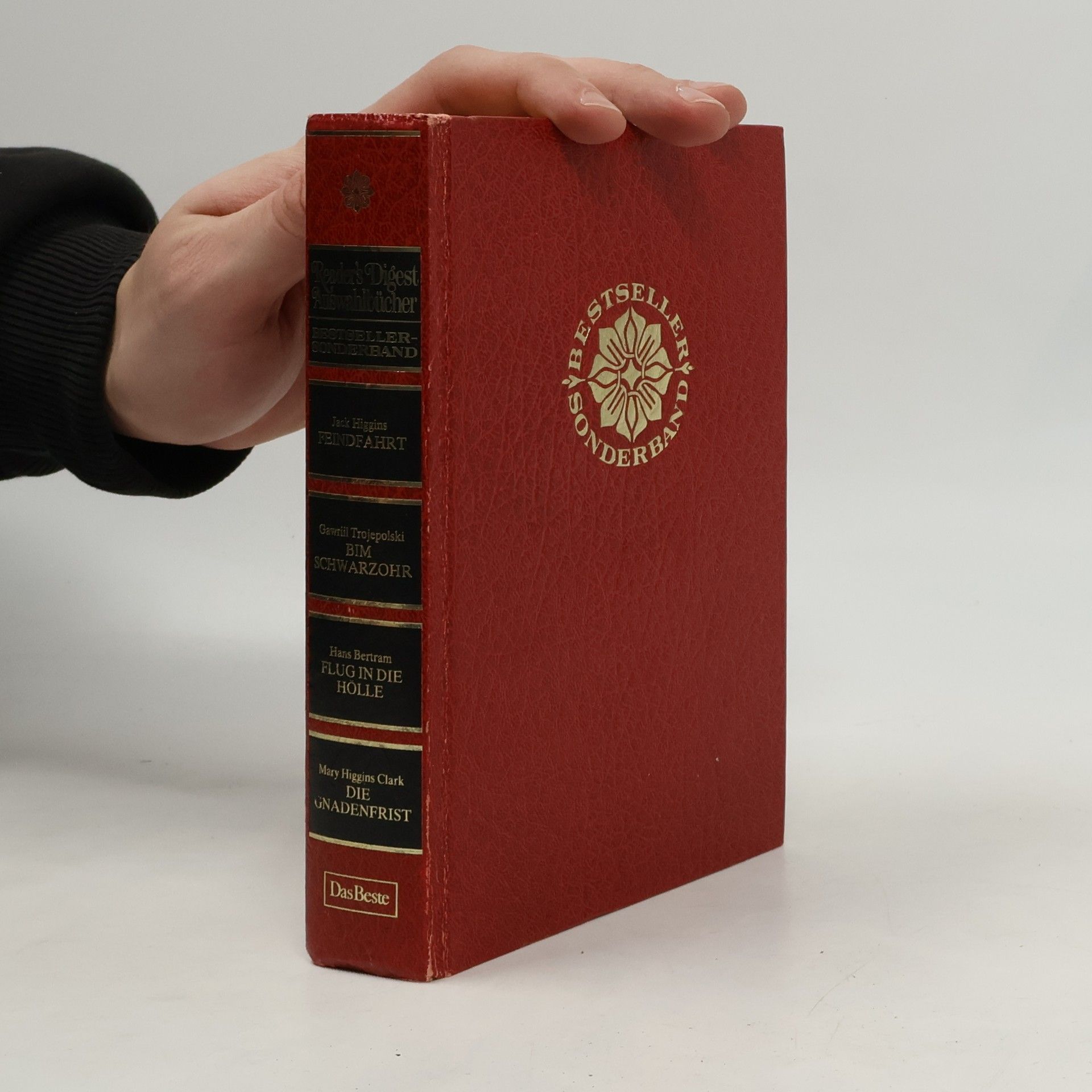 Reader's Digest Auswahlbücher. Feindfahrt. Bim Schwarzohr. Flug in die Hölle. Die Gnadenfrist