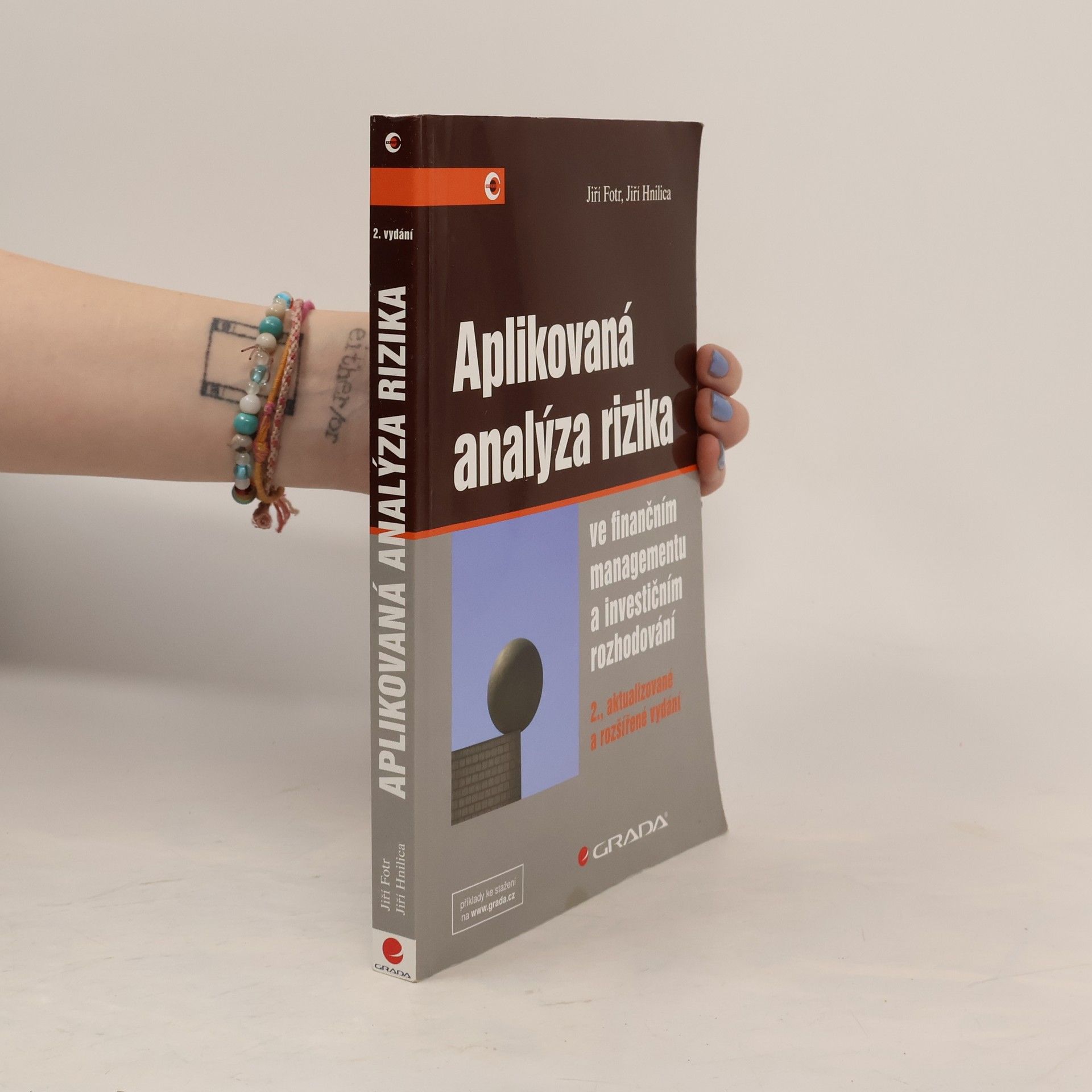 Jiří Fotr Aplikovaná analýza rizika ve finančním managementu a investičním rozhodování