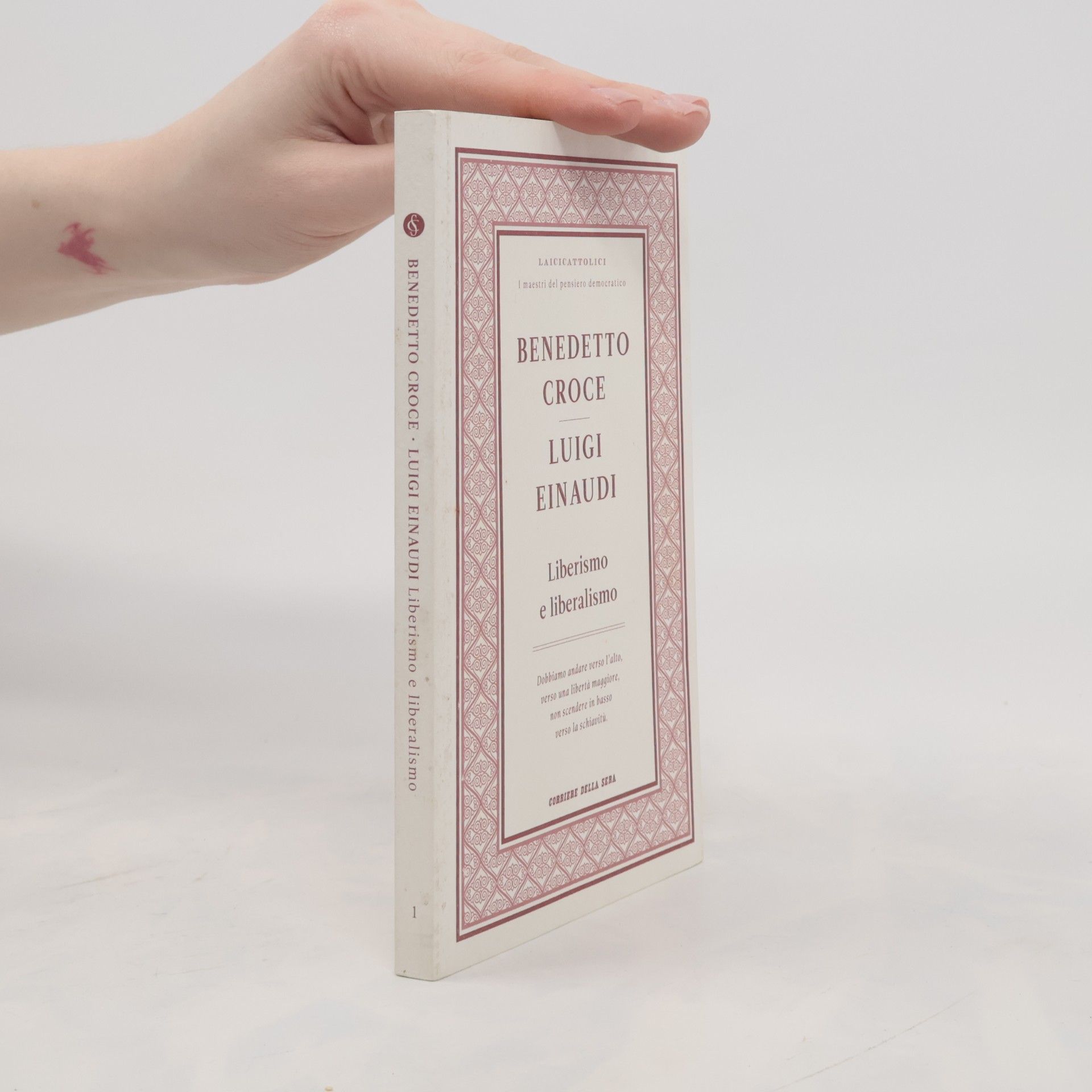 Benedetto Croce Liberismo e liberalismo