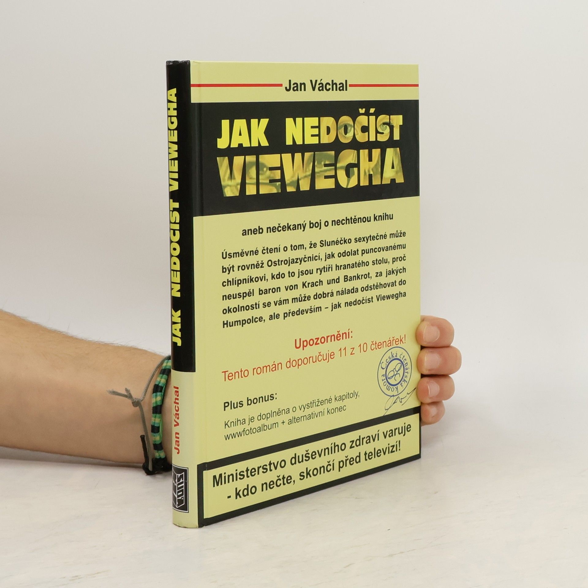 Jan Váchal Jak nedočíst Viewegha