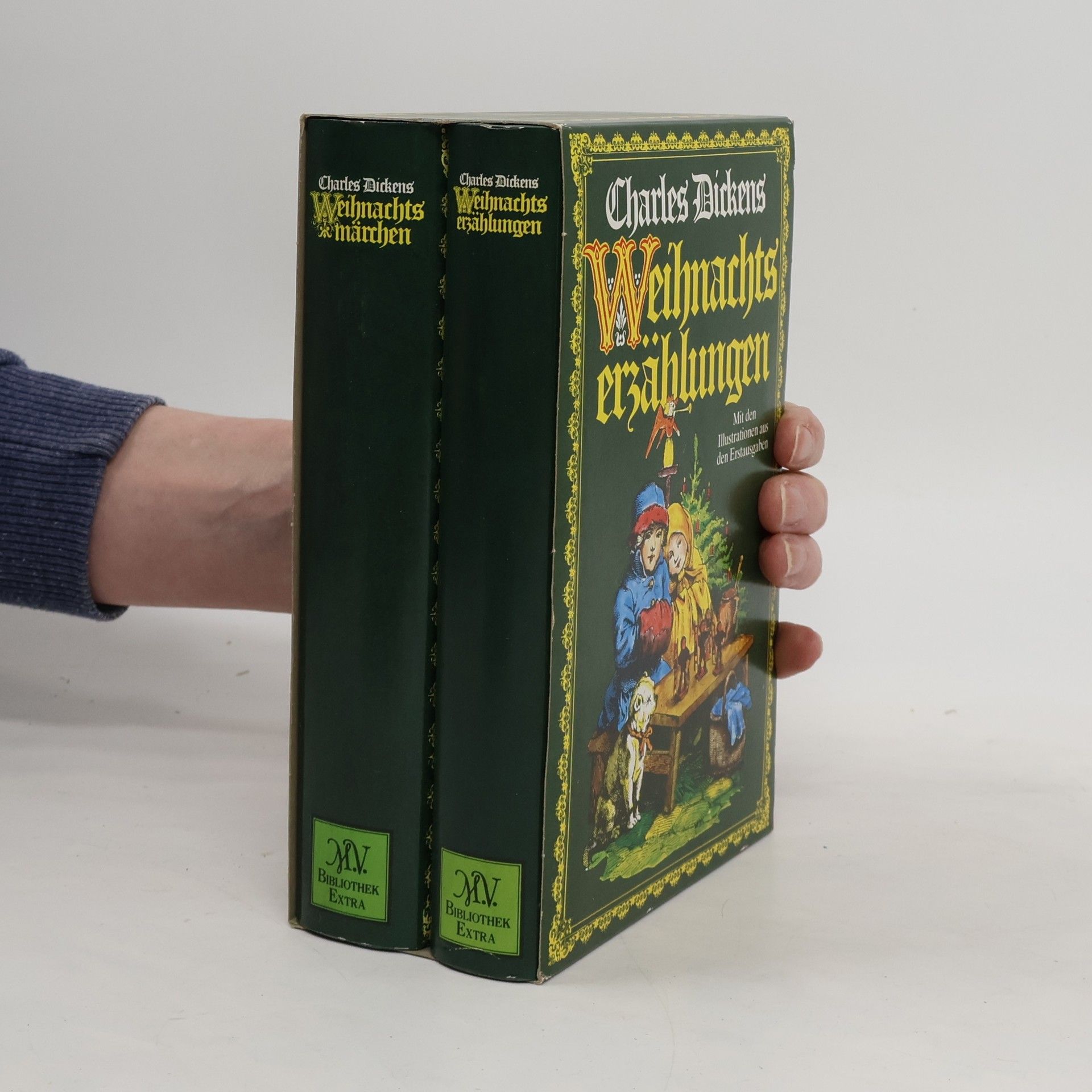 Charles Dickens Weihnachtserzählungen. Mit den Illustrationen aus den Erstausgaben I.-II.