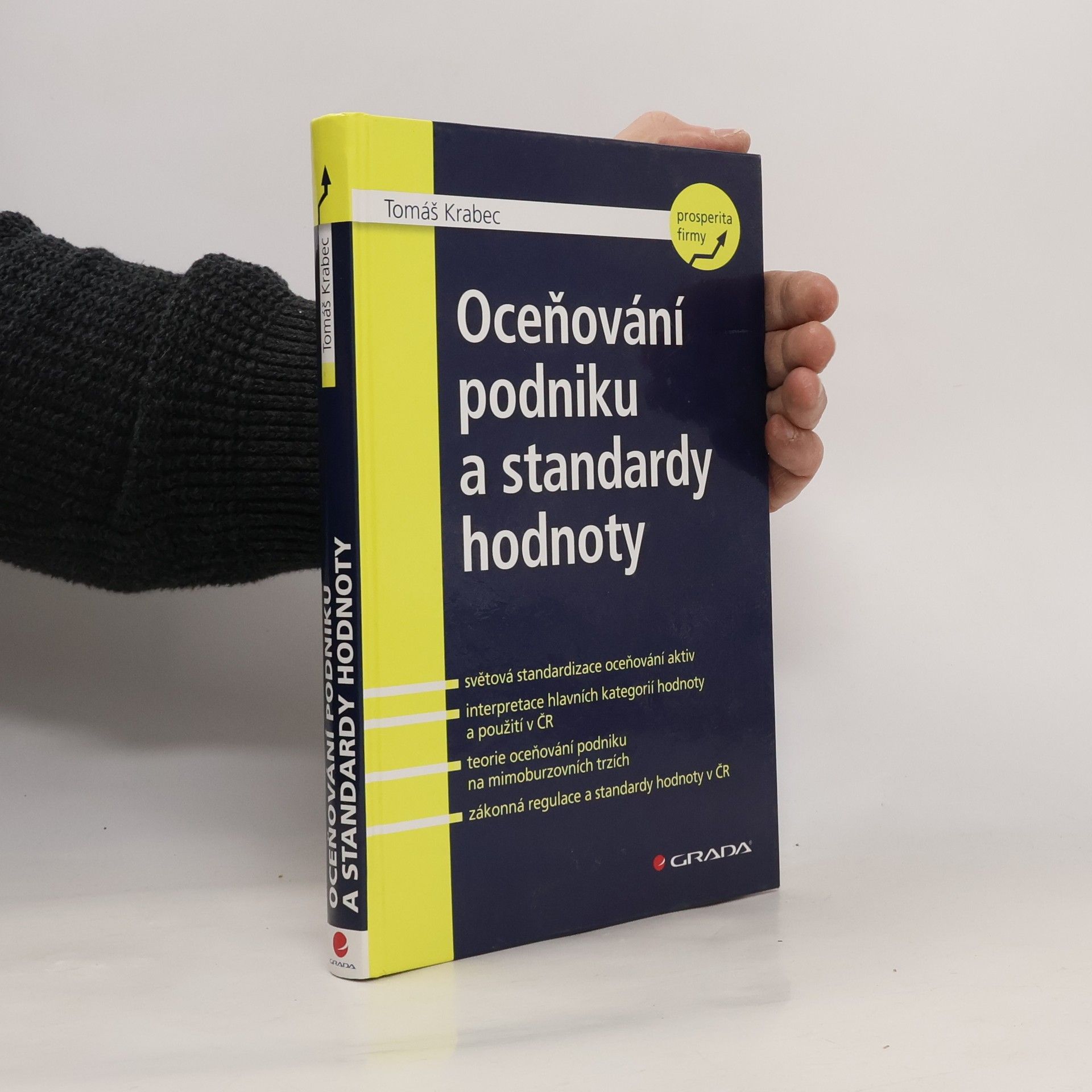 Tomáš Krabec Oceňování podniku a standardy hodnoty