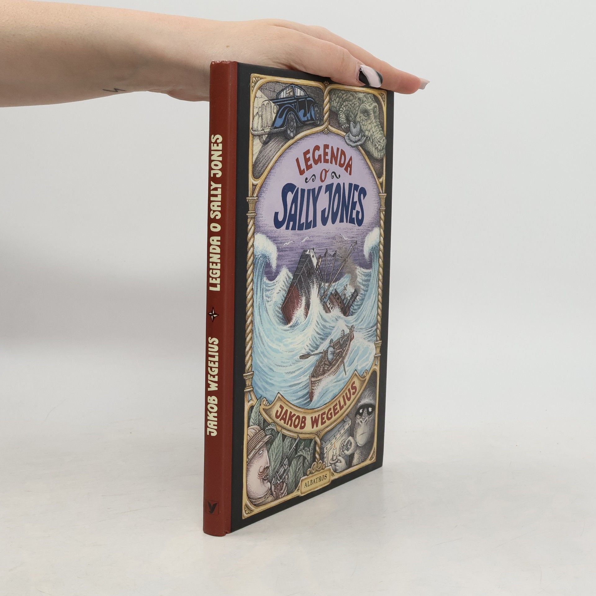 Jakob Wegelius Legenda o Sally Jones