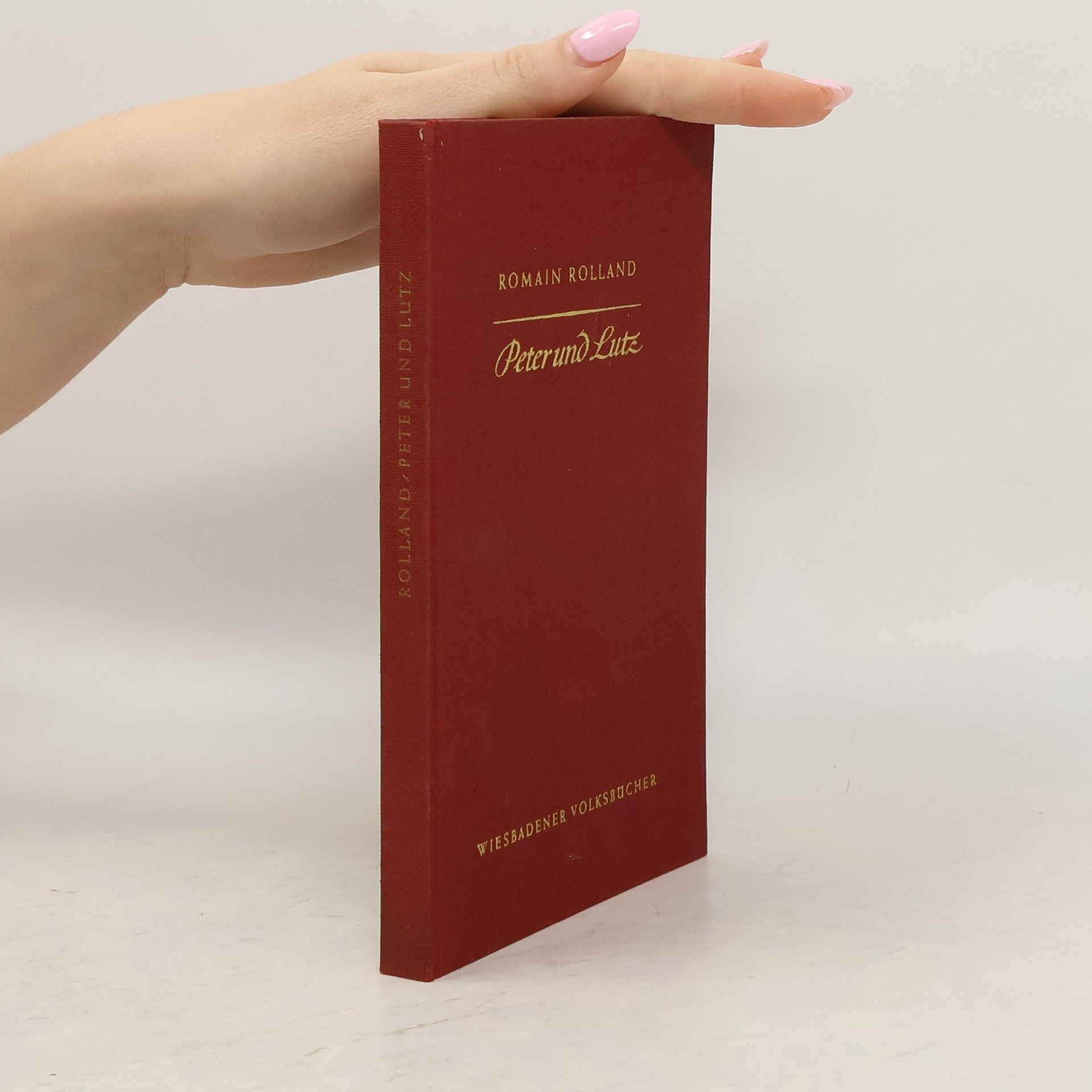 Romain Rolland Peter und Lutz