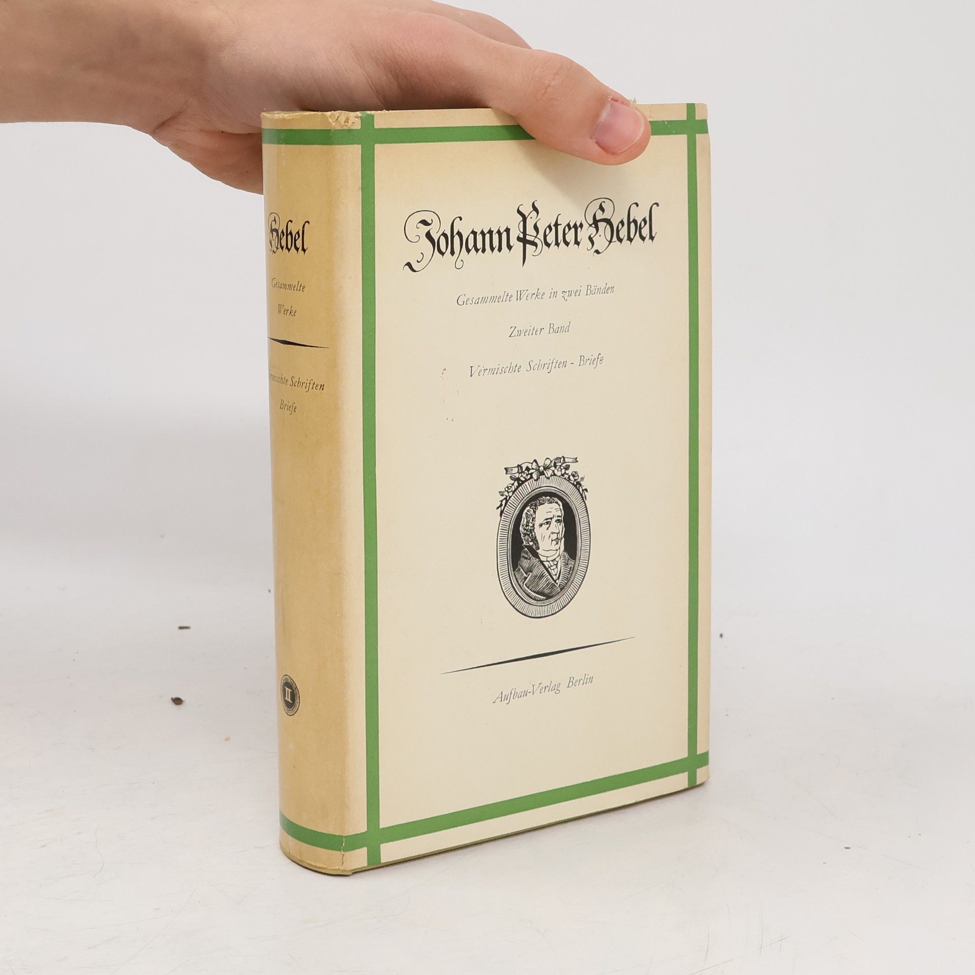 Johann Peter Hebel Gesammelte Werke in zwei Bänden - Zweiter Band