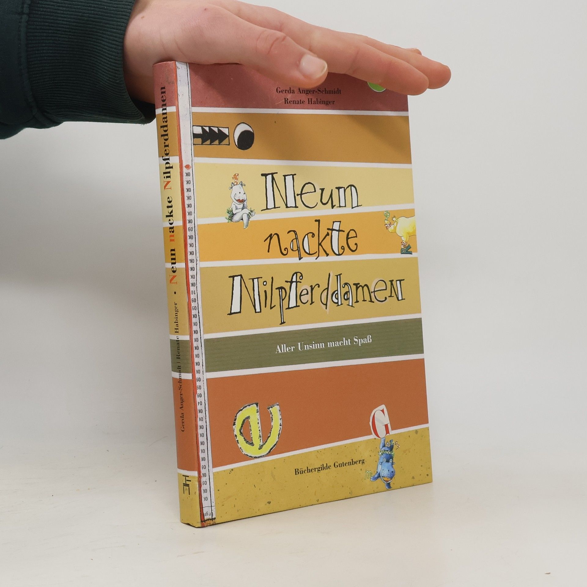 Gerda Anger-Schmidt Neun nackte Nilpferddamen