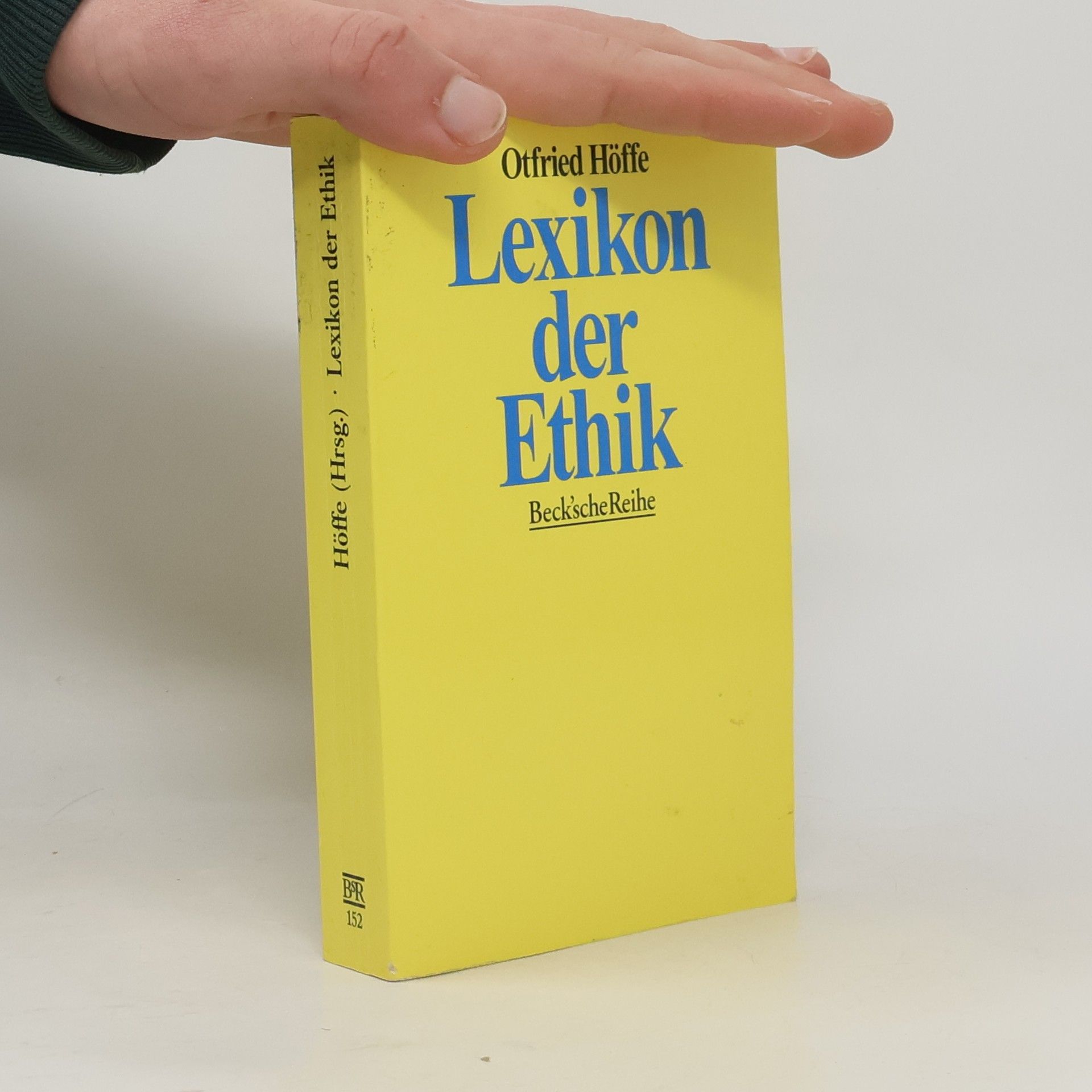 Otfried Höffe Lexikon der Ethik