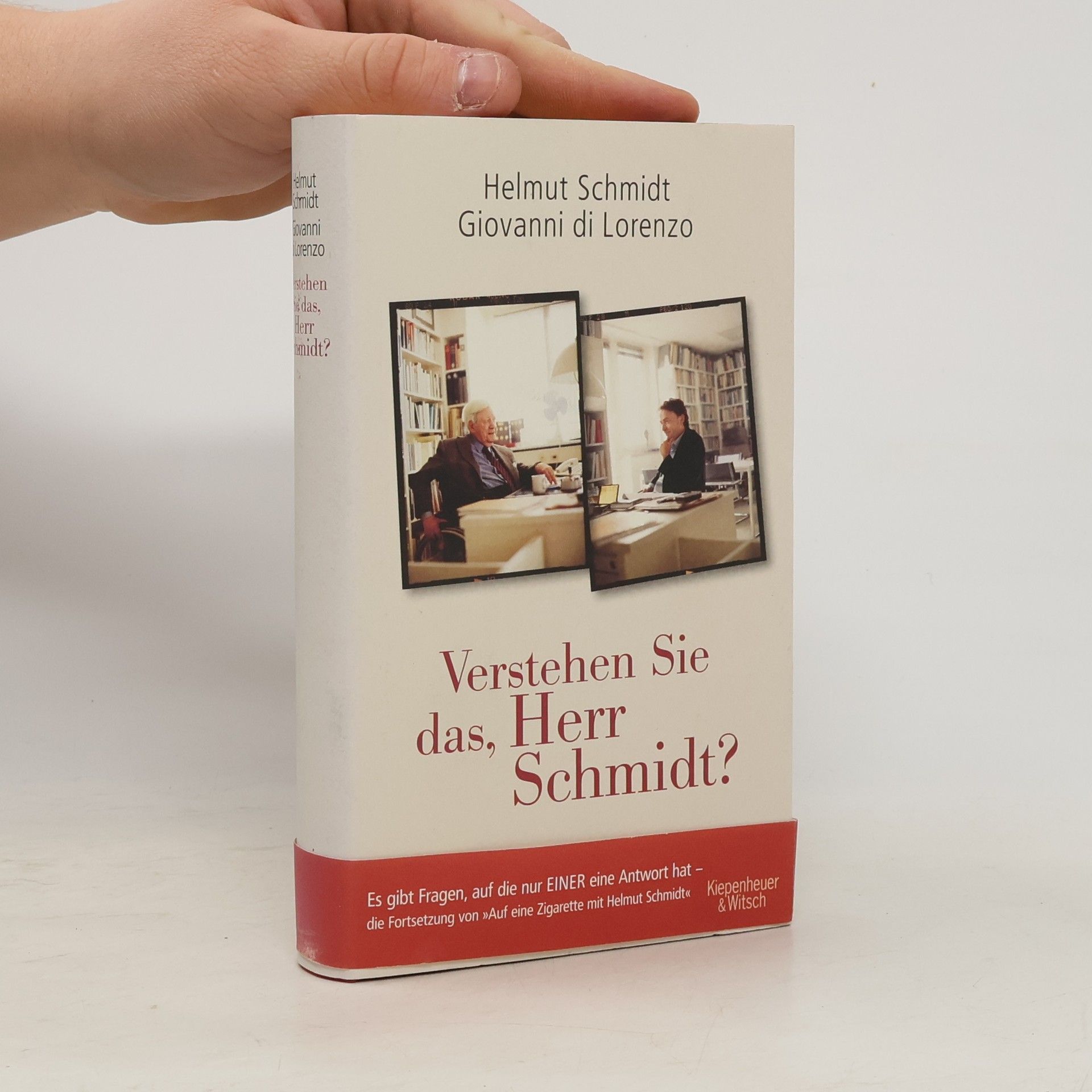 Helmut Schmidt Verstehen Sie das, Herr Schmidt?