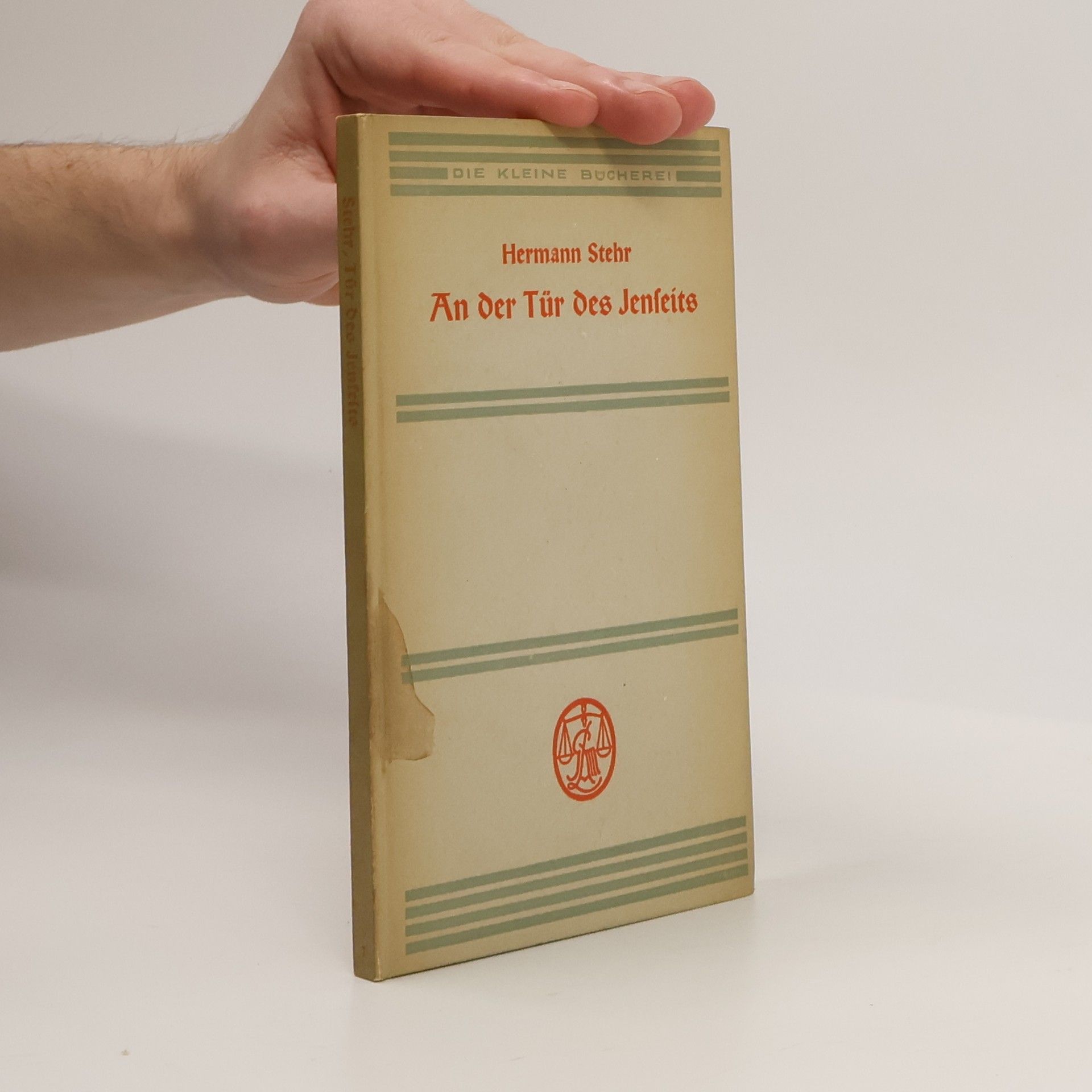 Hermann Stehr An der Tür des Jenseits