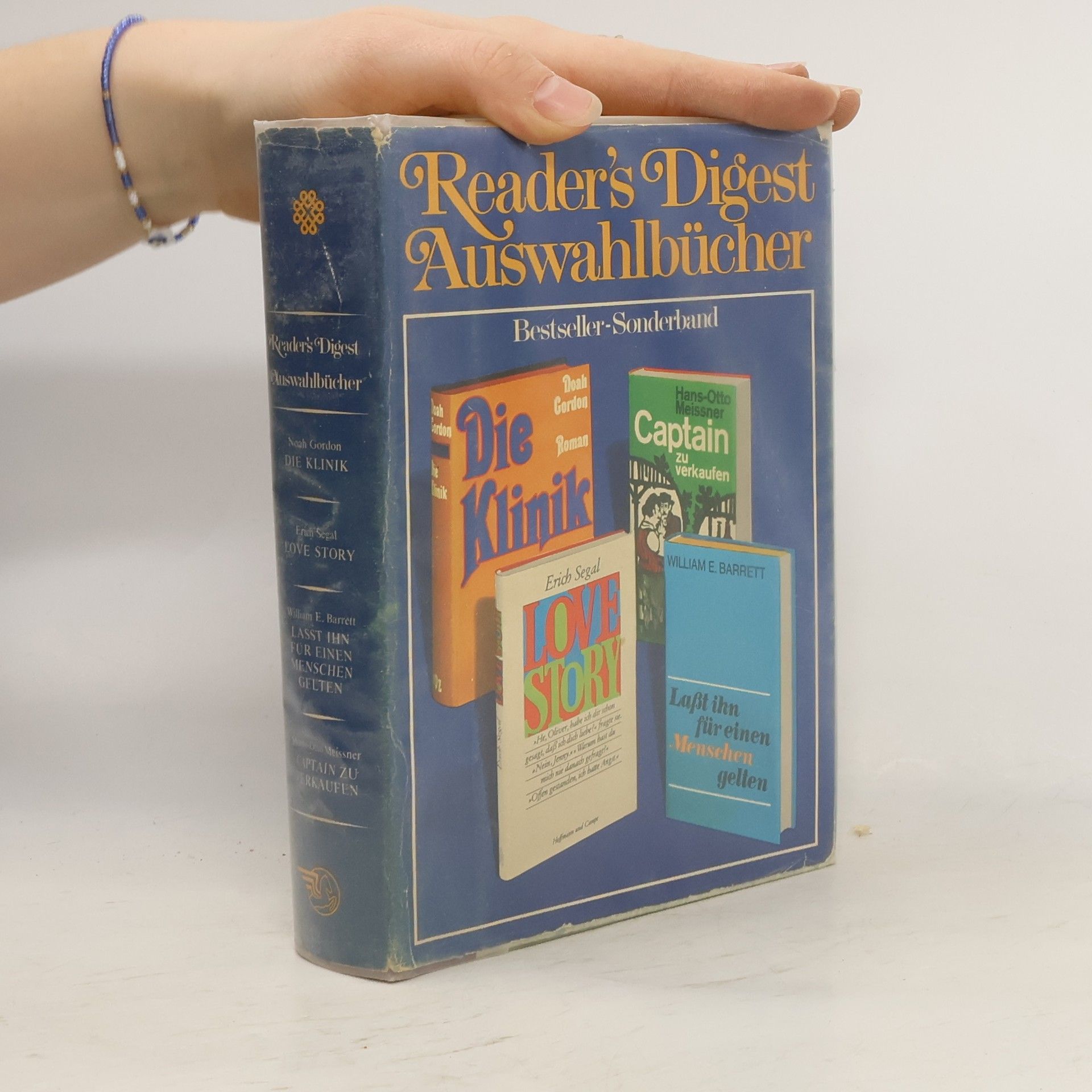 Autorenkollektiv Reader's Digest Auswahlbücher. Die Klinik. Love Story. Lasst ihn für einen Menschen gelten. Captain zu verkaufen