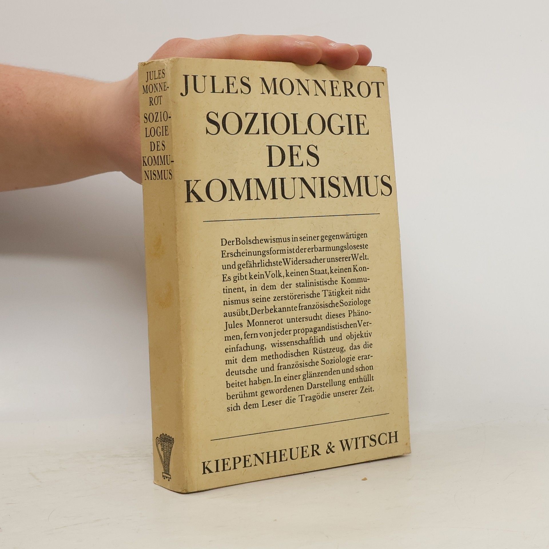 Jules Monnerot Soziologie des Kommunismus
