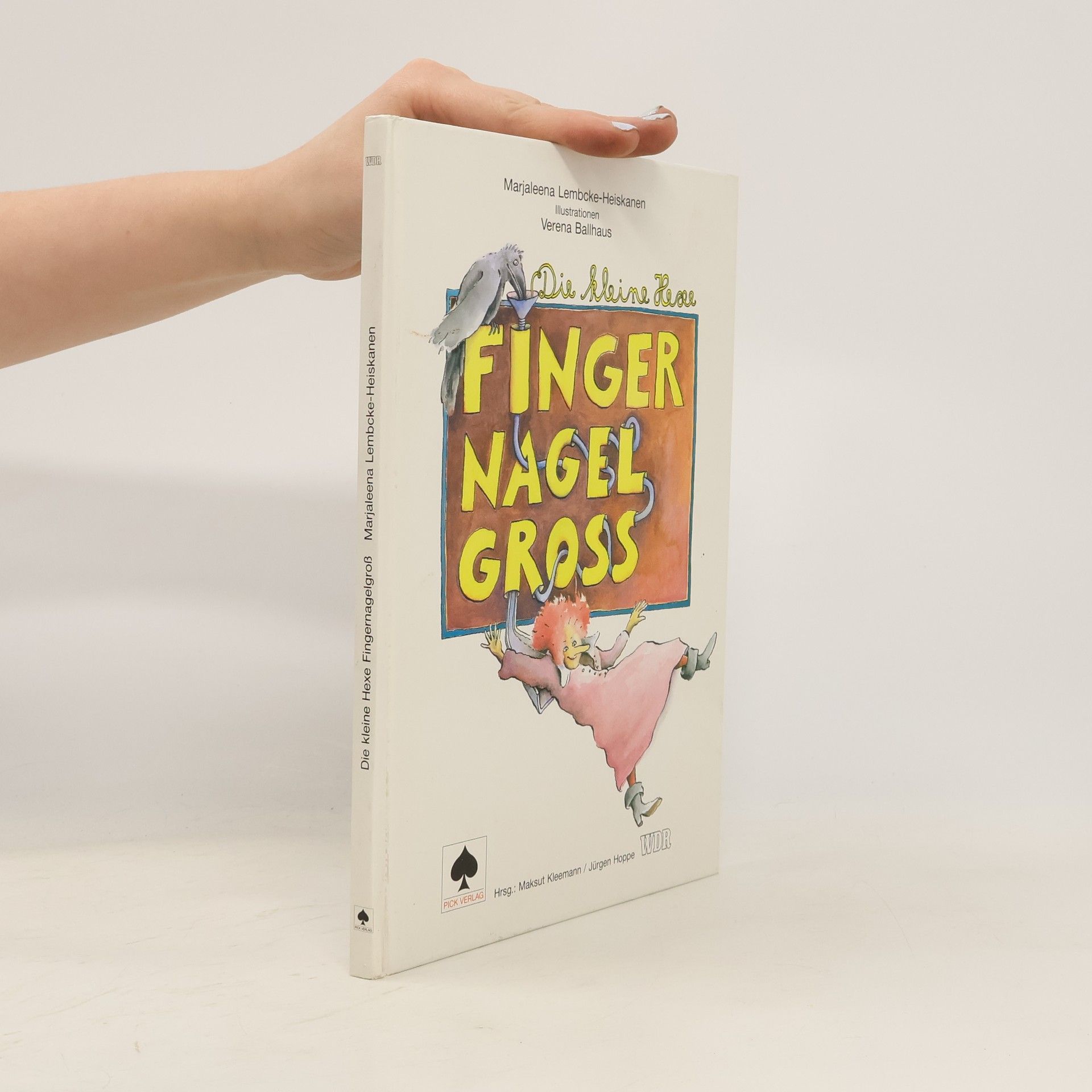 Die kleine Hexe Fingernagelgroß