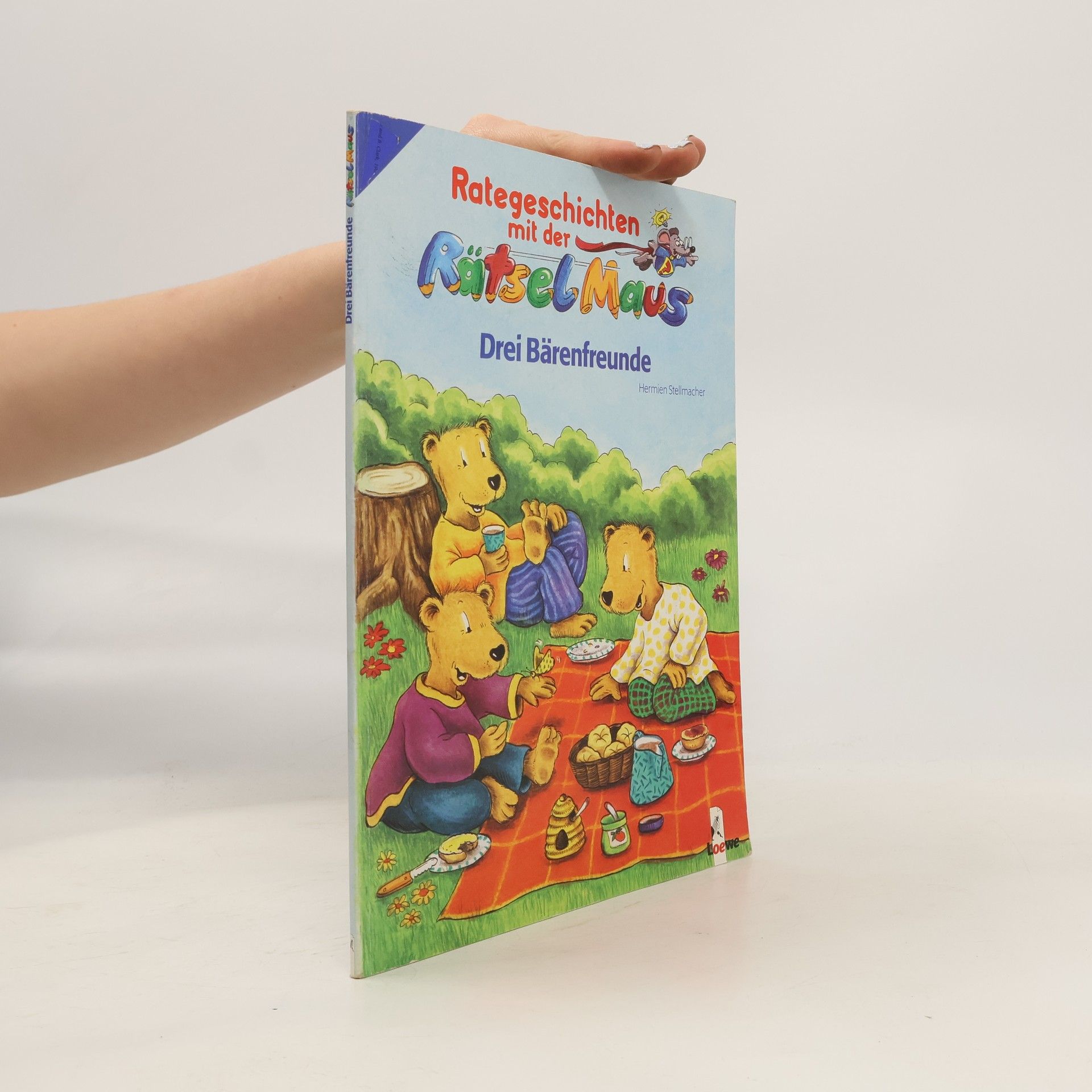 Hermien Stellmacher Rategeschichten mit der Rätsel Maus: Drei Bärenfreunde