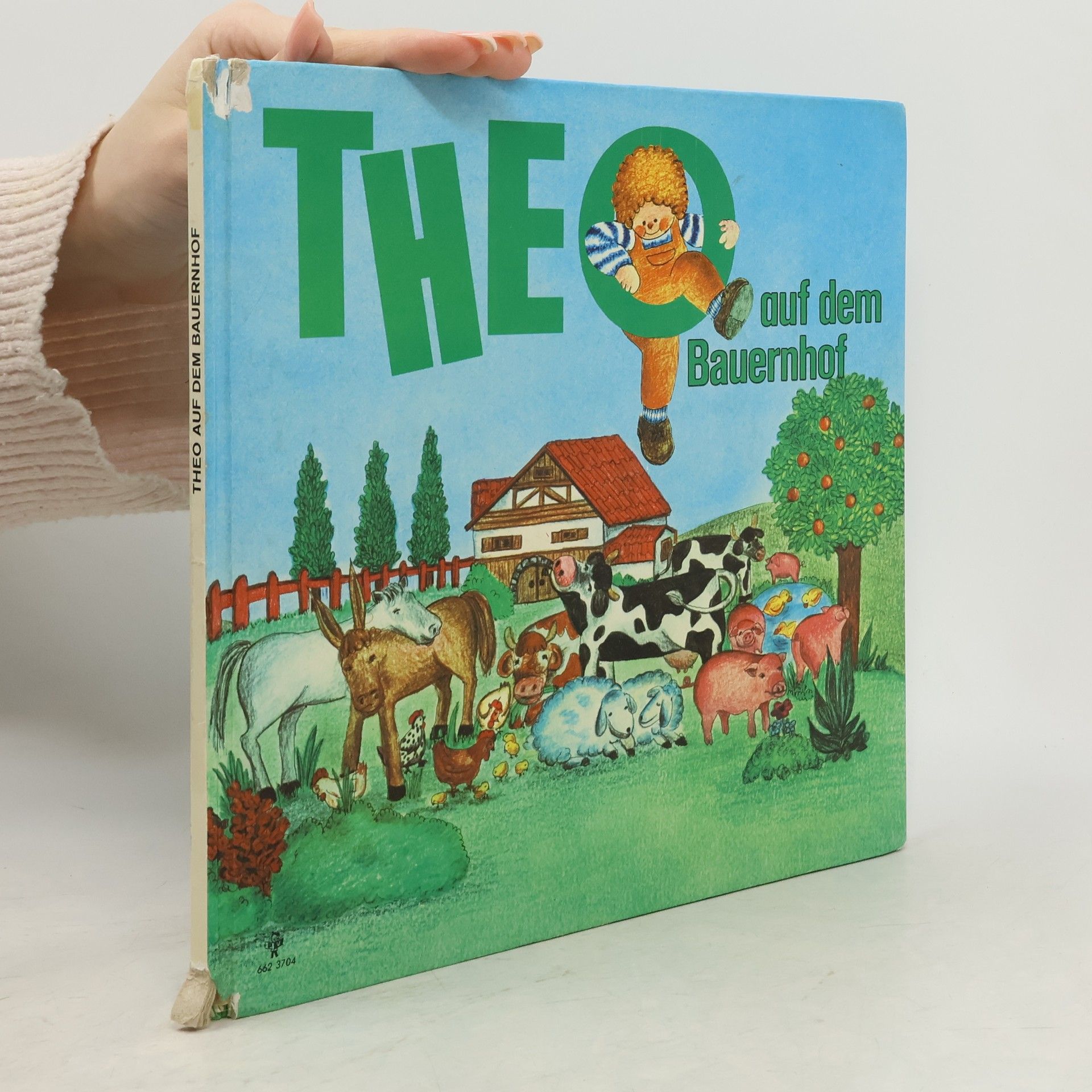 Theo auf dem Bauernhof