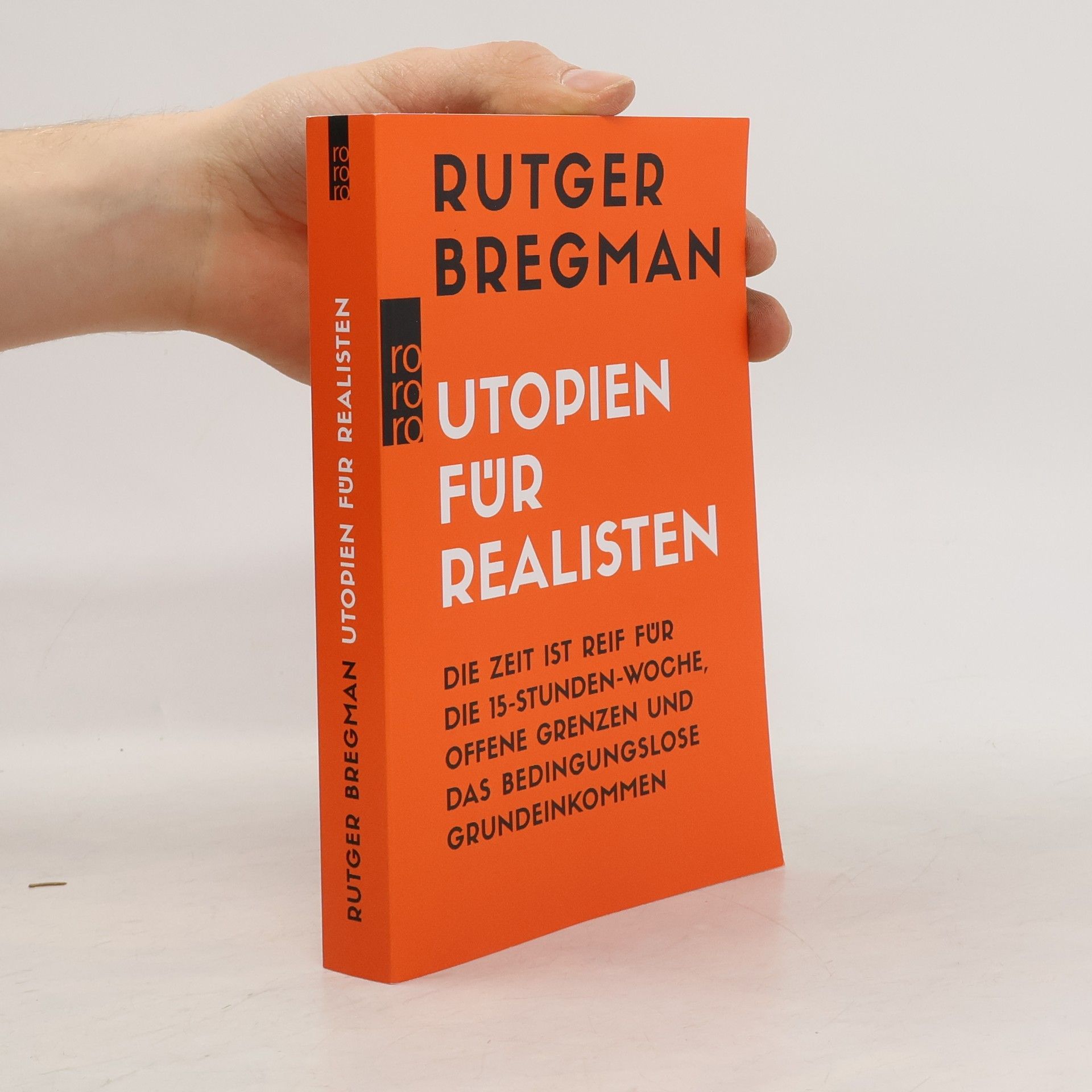 Rutger Bregman Utopien für Realisten