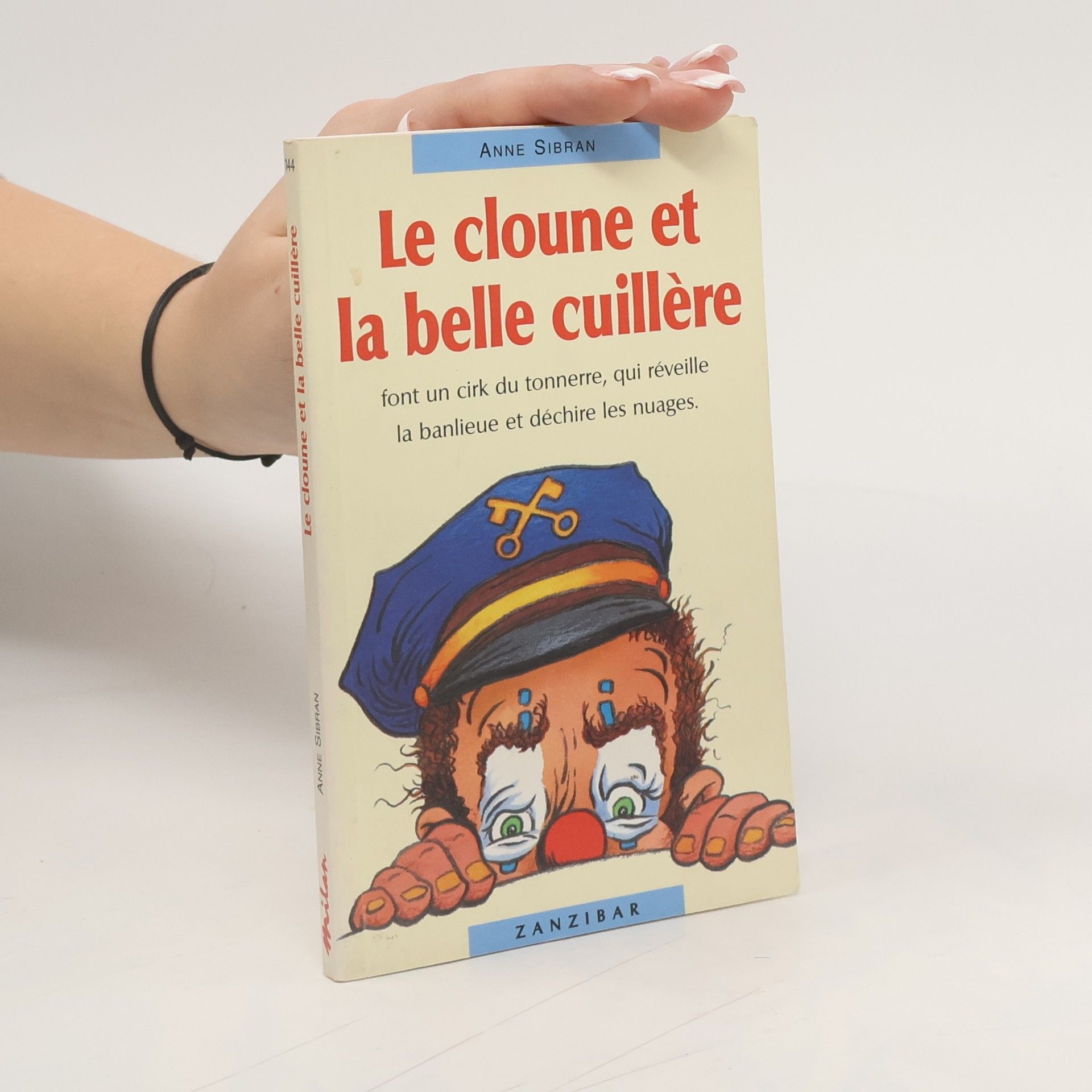 Anne Sibran Le cloune et la belle cuillere