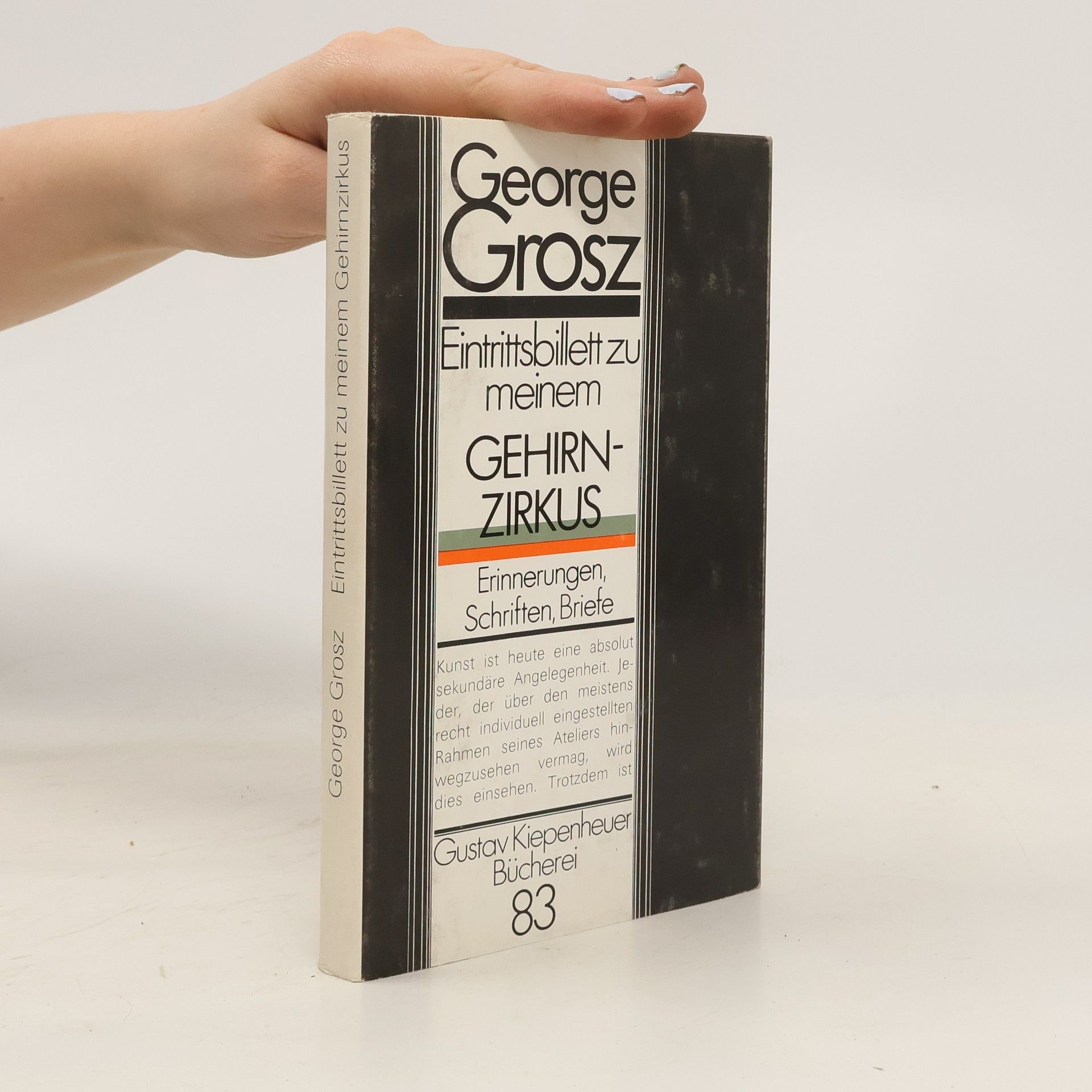 Eintrittsbillett zu meinem Gehirnzirkus