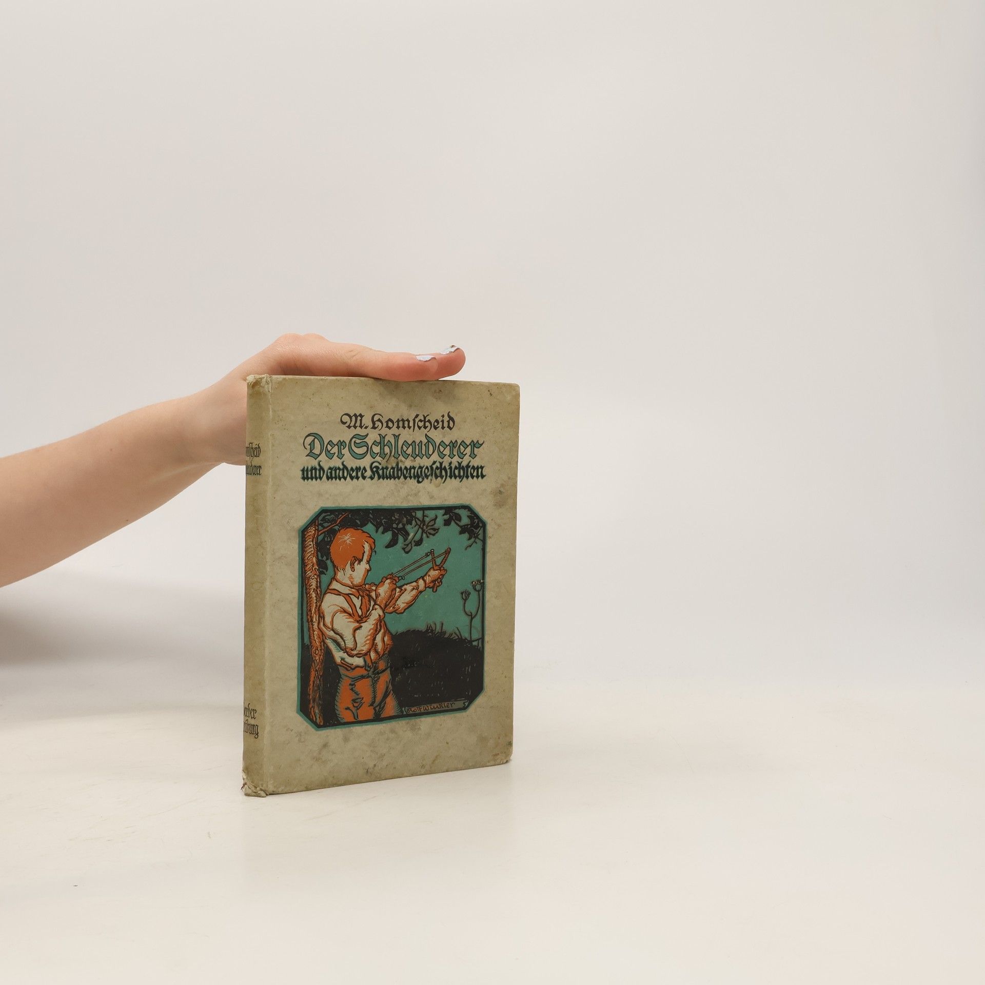 Maria Homscheid Der Schleuderer und andere Knabengeschichten