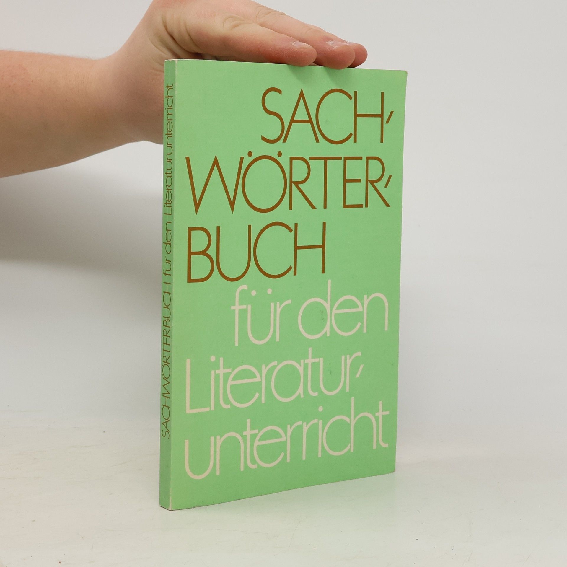Autorenkollektiv Sachwörterbuch der Literaturunterricht