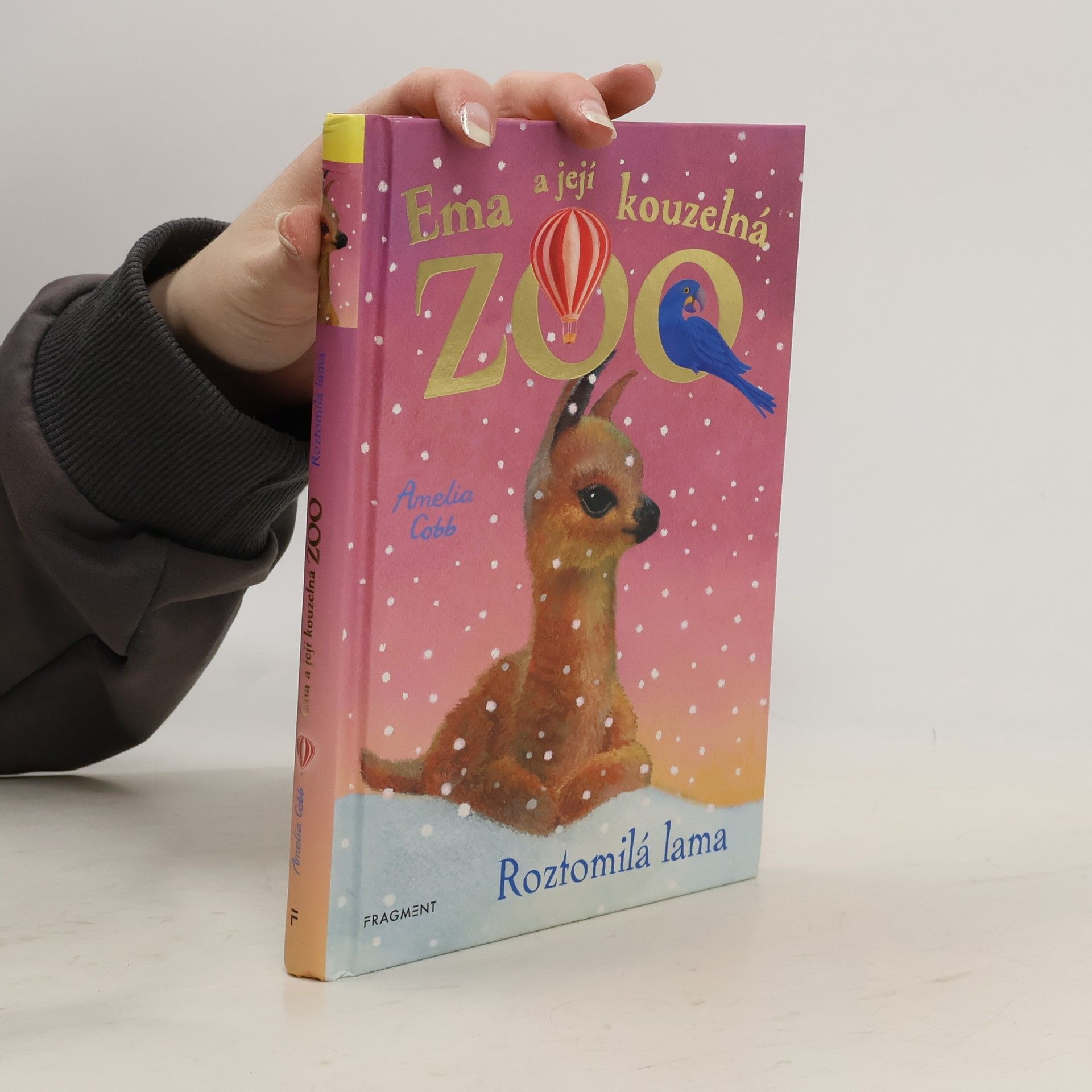 Cobb, Amelia Ema a její kouzelná zoo. Roztomilá lama