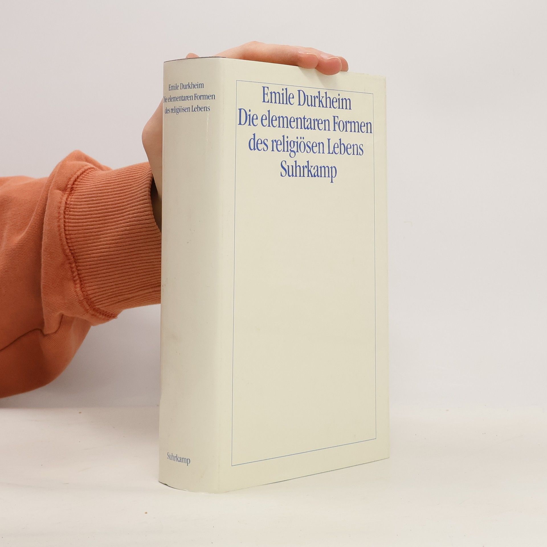 Émile Durkheim Die elementaren Formen des religiösen Lebens