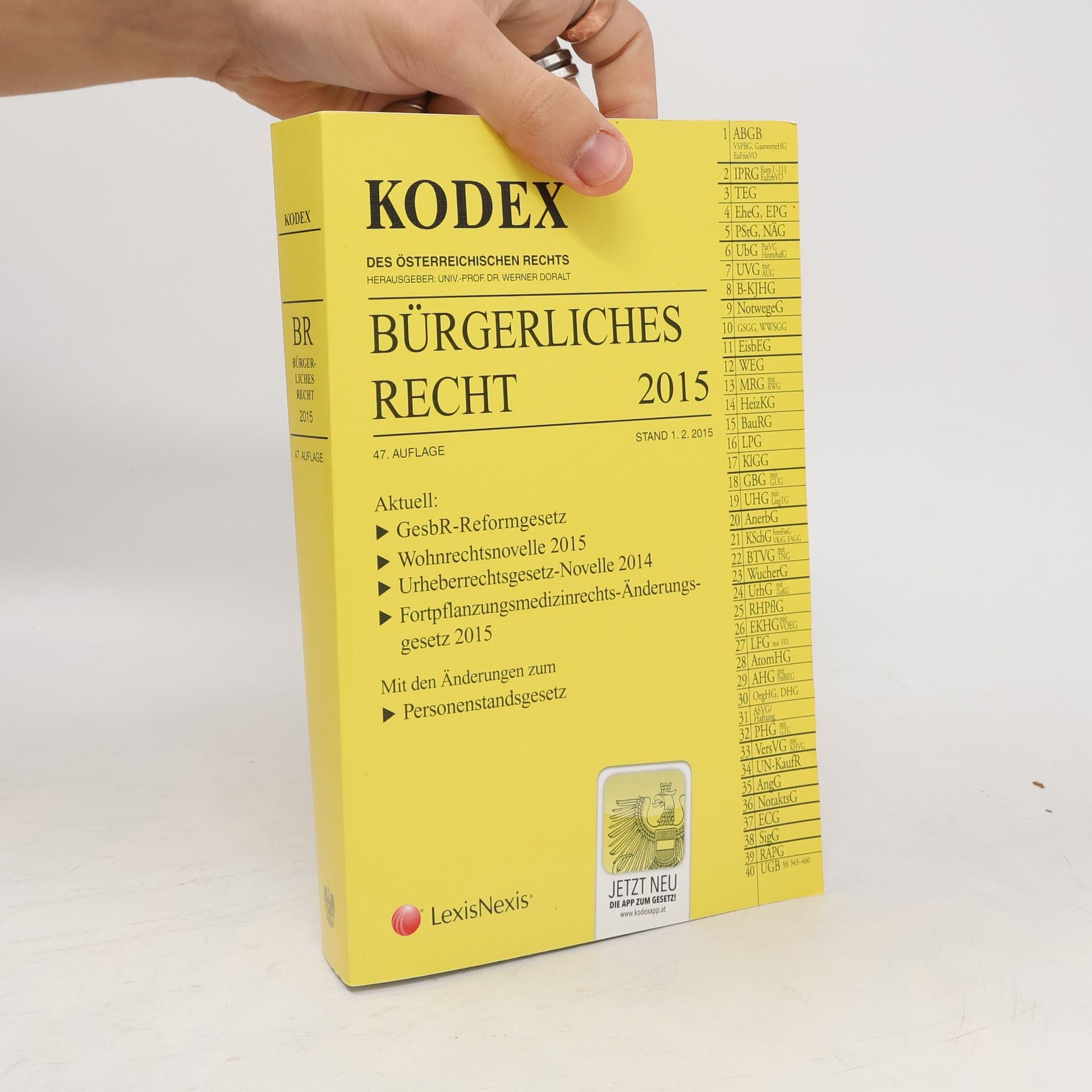 Werner Doralt Kodex Bürgerliches Recht 2015