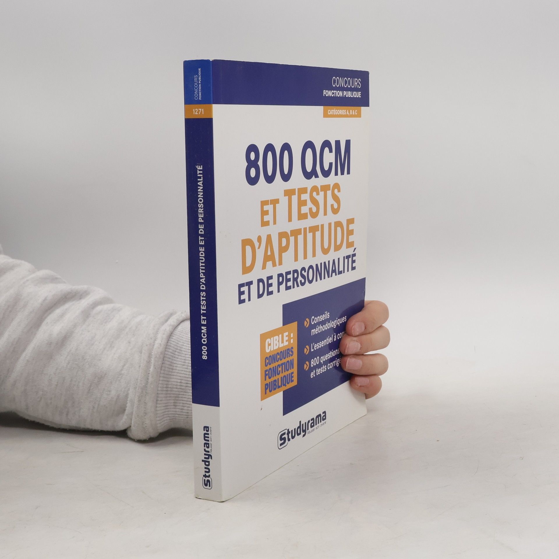 Stéphanie Jaubert Concours fonction publique: 800 QCM et tests d'aptitude et de personnalité