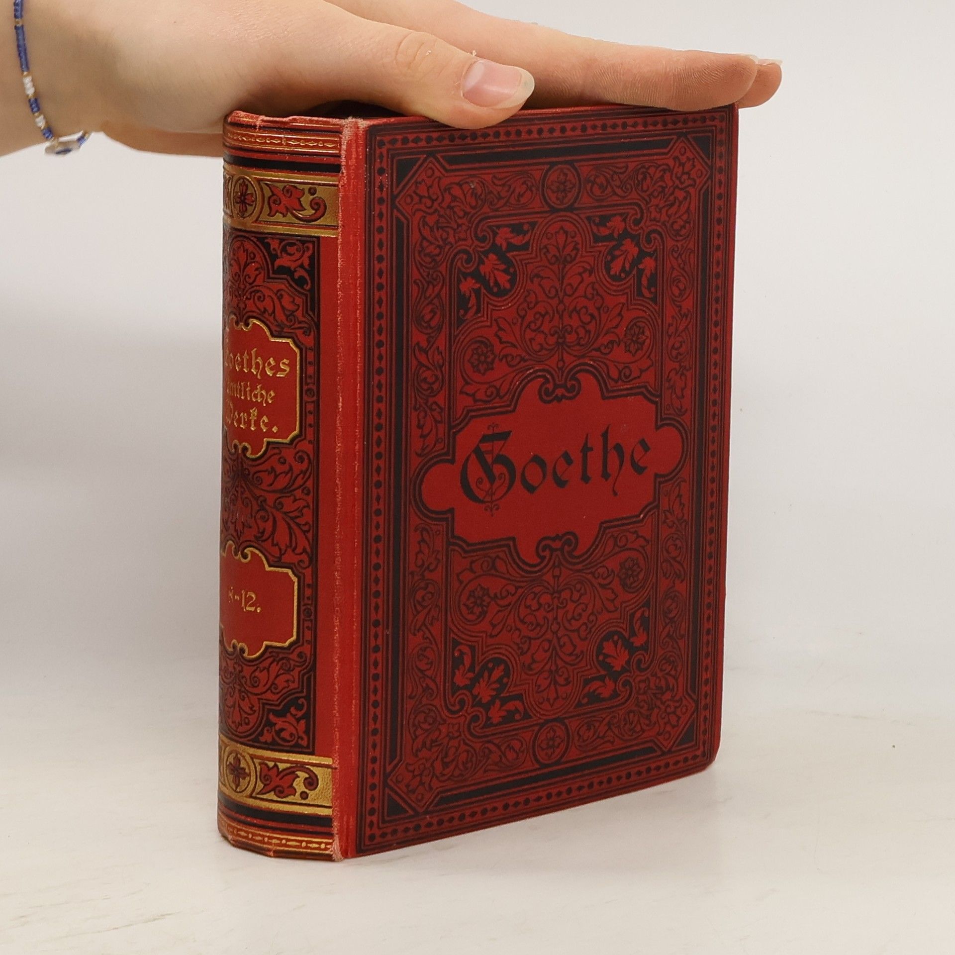 Johann Wolfgang von Goethe Sämtliche Werke 8-12