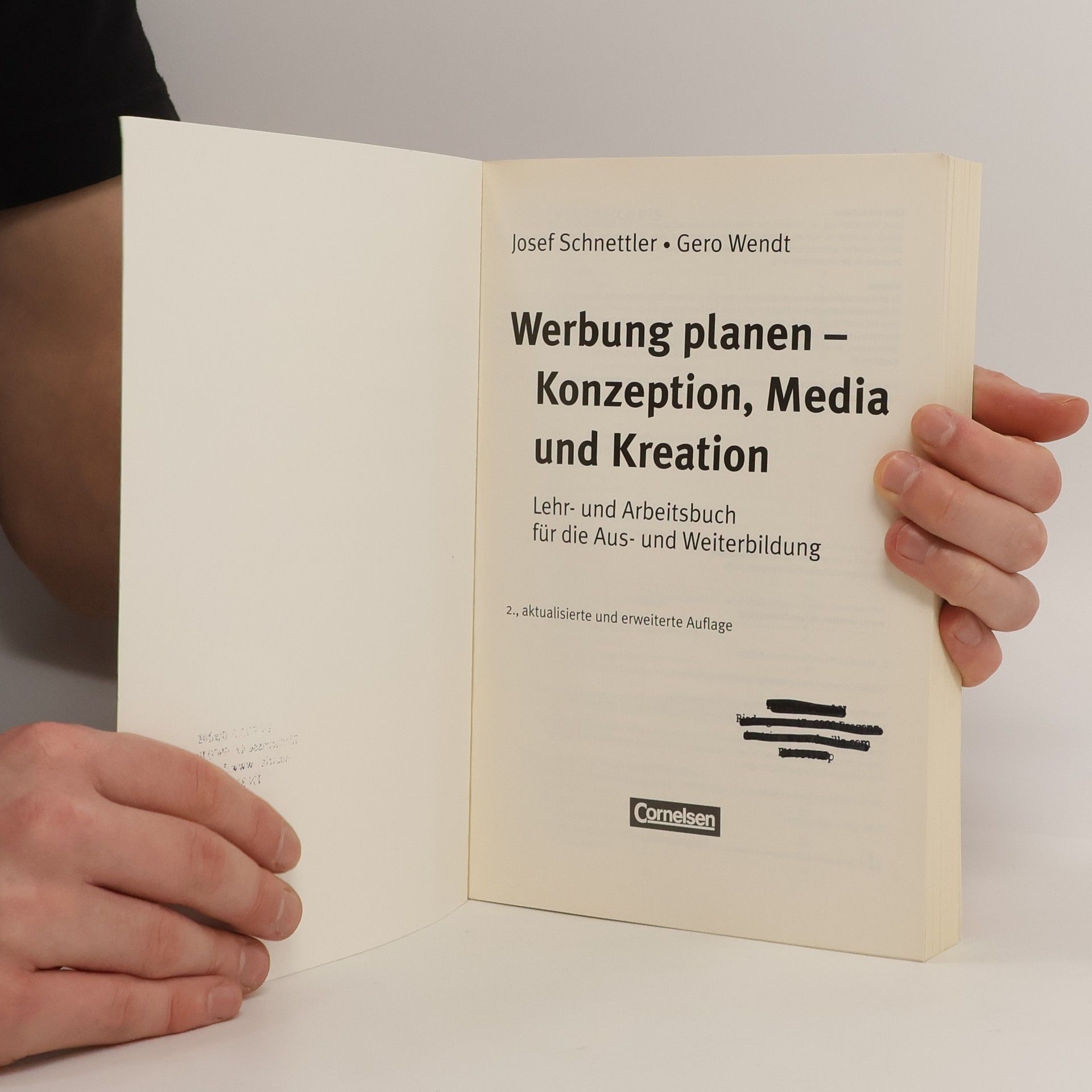 Josef Schnettler Werbung planen - 2., erweiterte Auflage