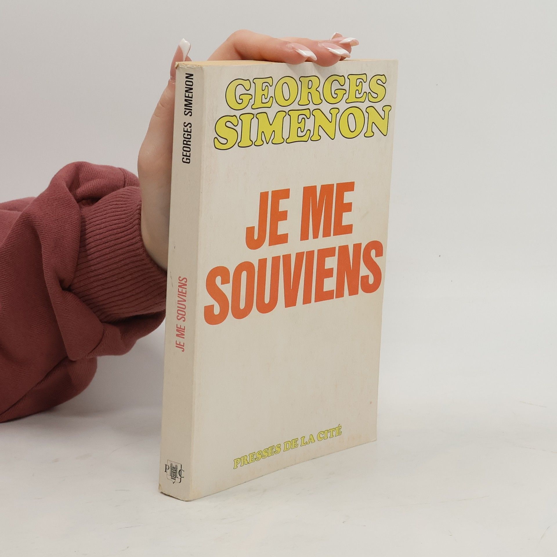 Georges Simenon Je me souviens