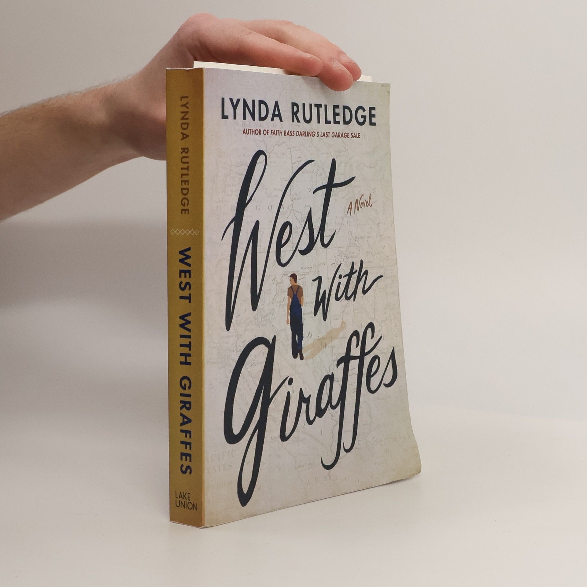 Lynda Rutledge West with Giraffes