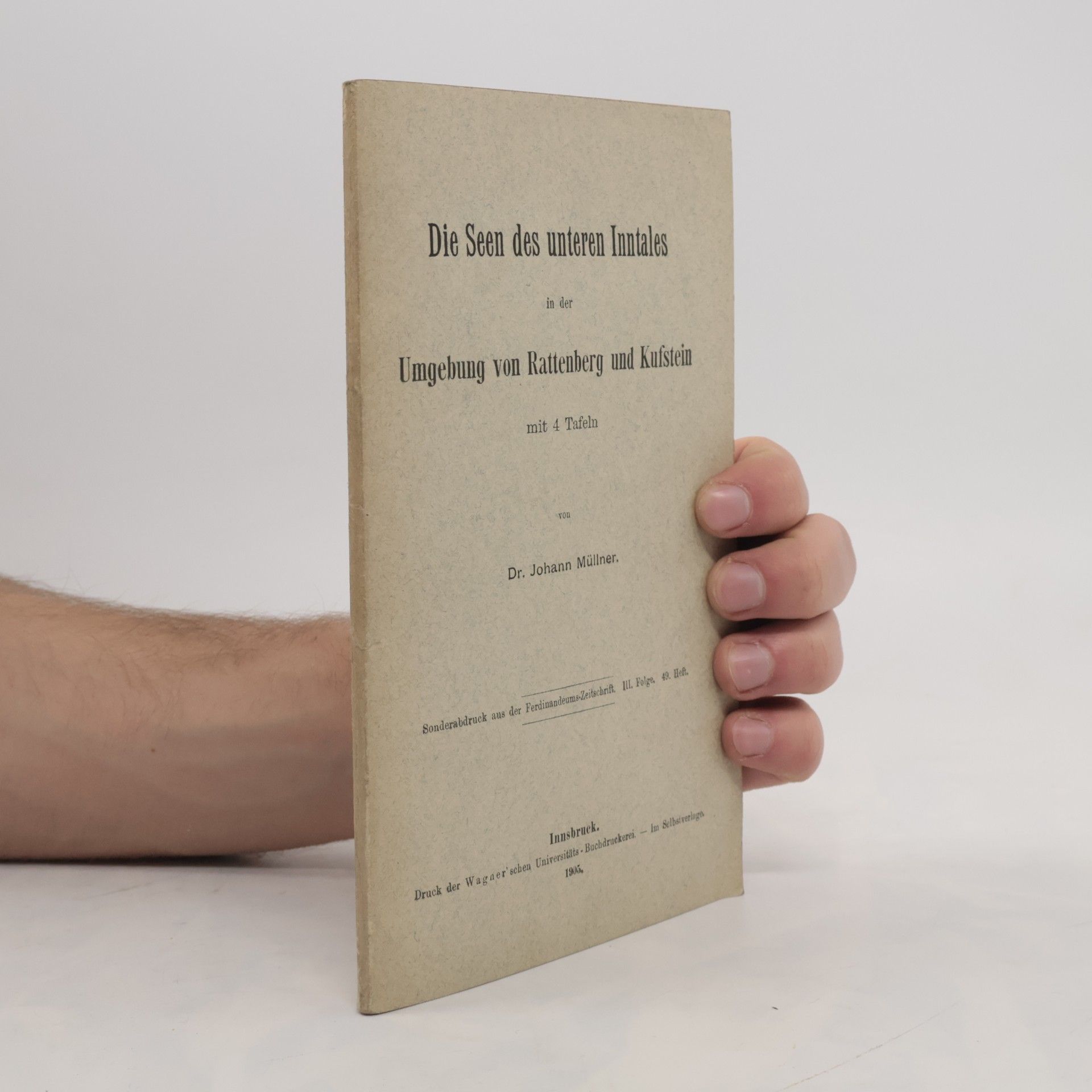 Die Seen des unteren Inntales in der Umgebung von Rattenberg und Kufstein