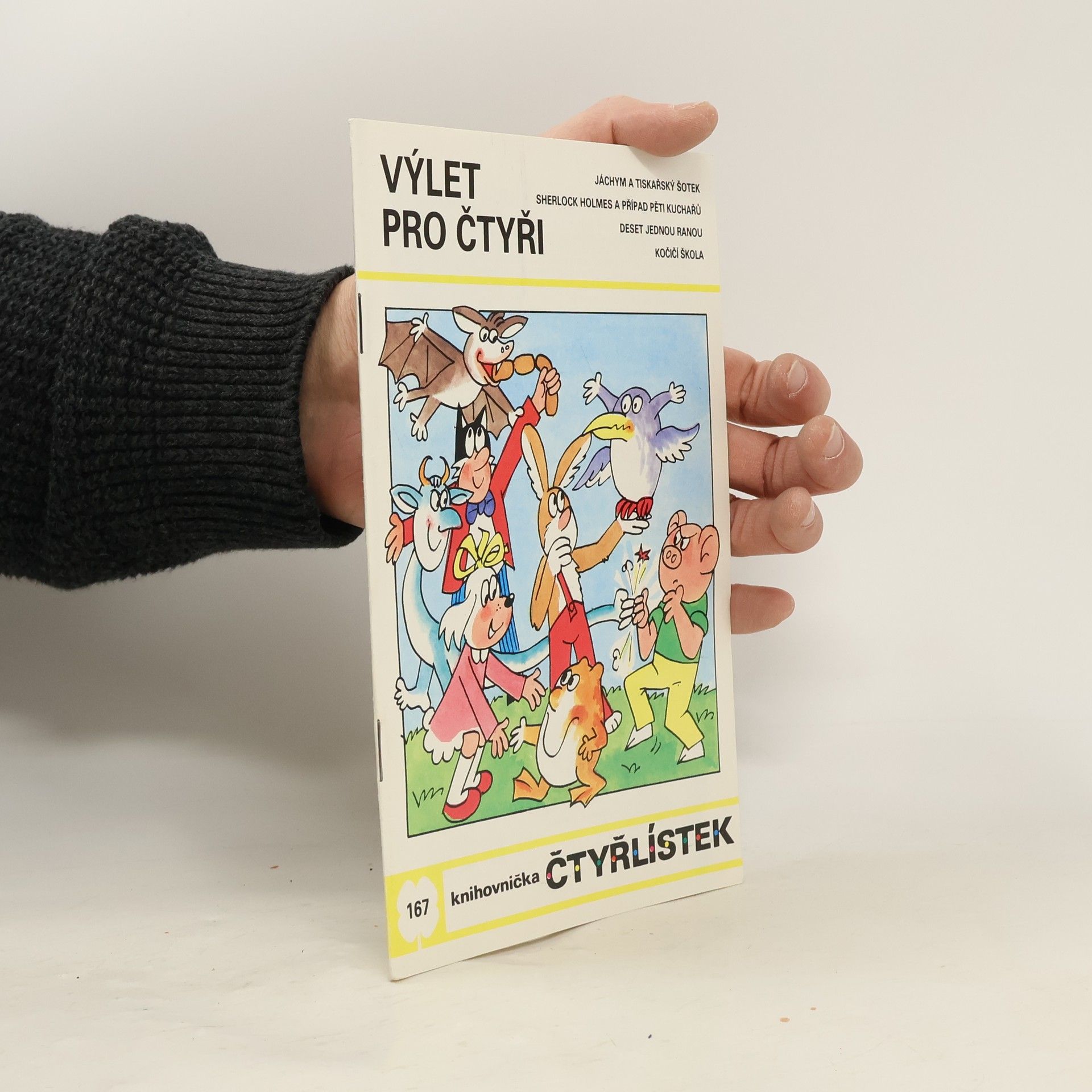 Kolektiv autorů Čtyřlístek 167. Výlet pro čtyři