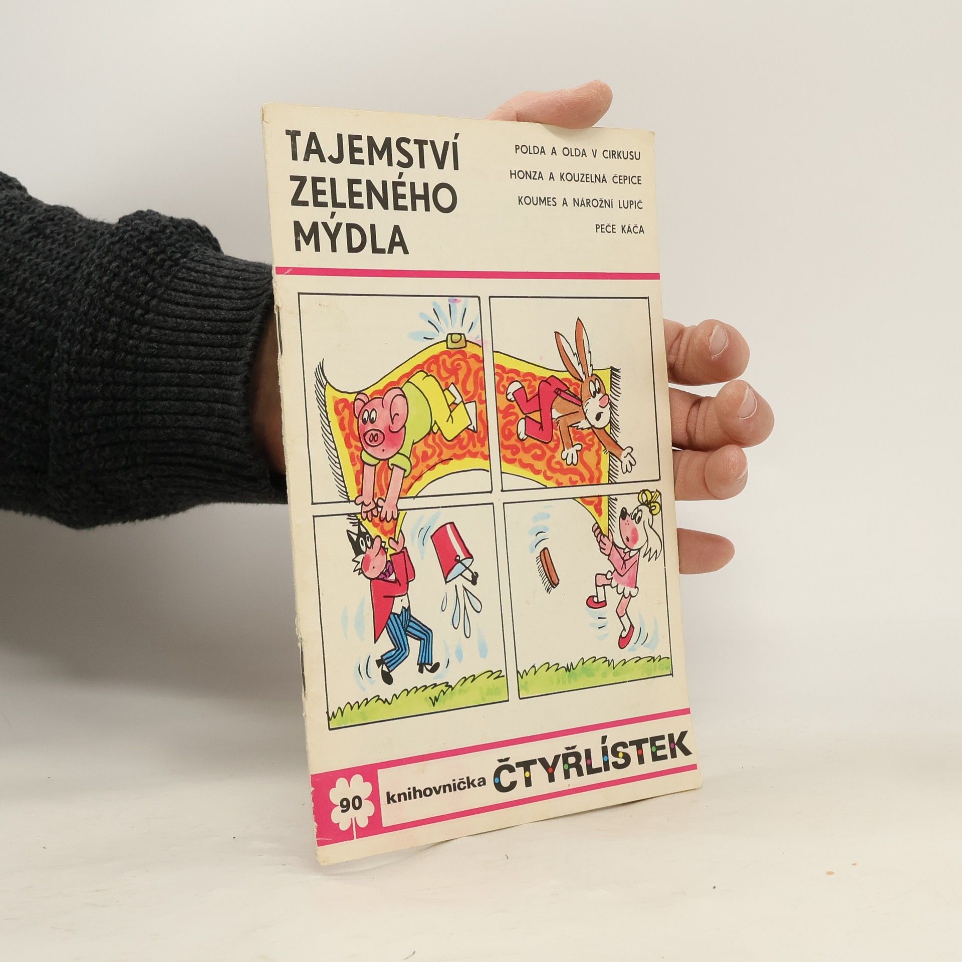 Jaroslav Němeček Čtyřlístek 90. Tajemství zeleného mýdla