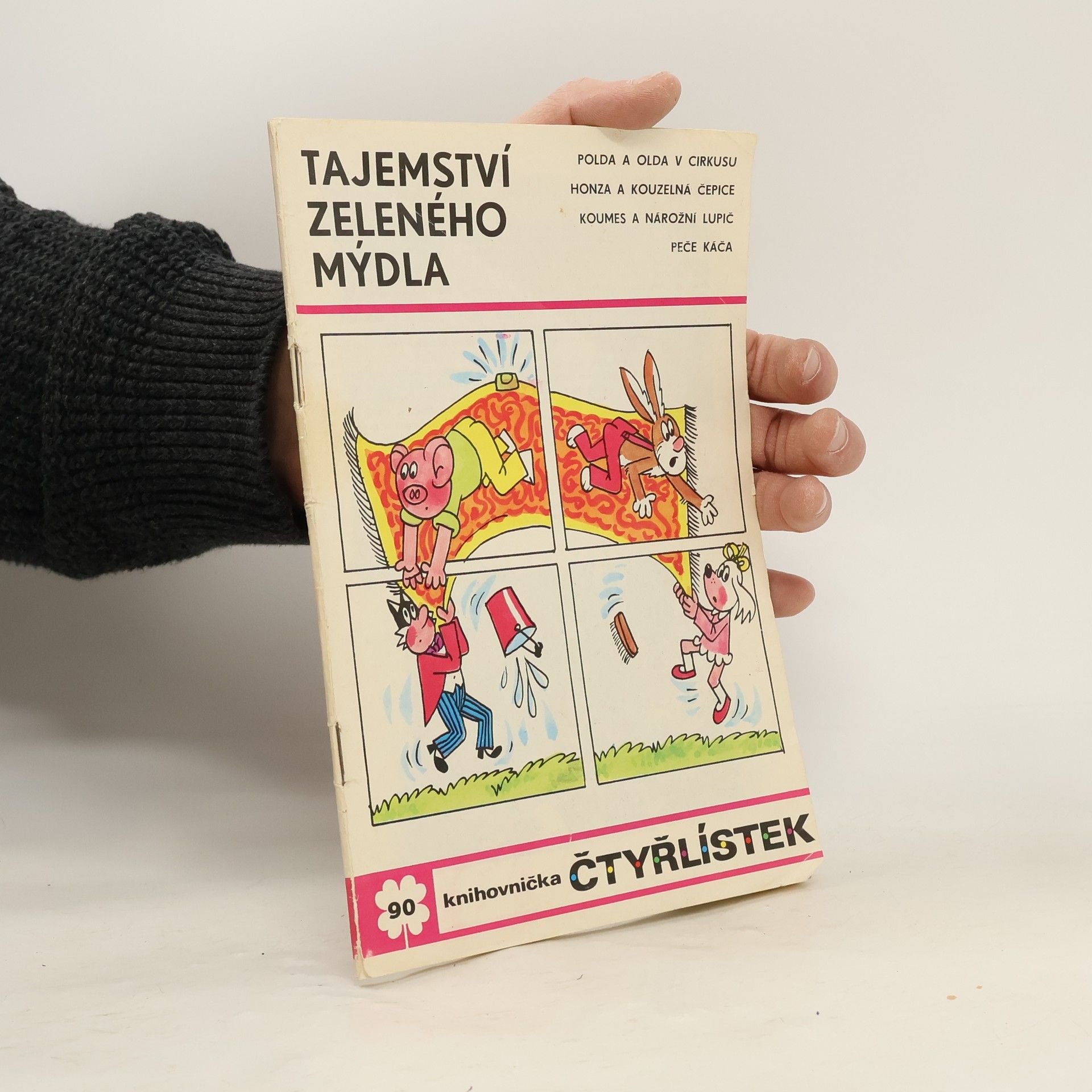 Jaroslav Němeček Čtyřlístek 90. Tajemství zeleného mýdla