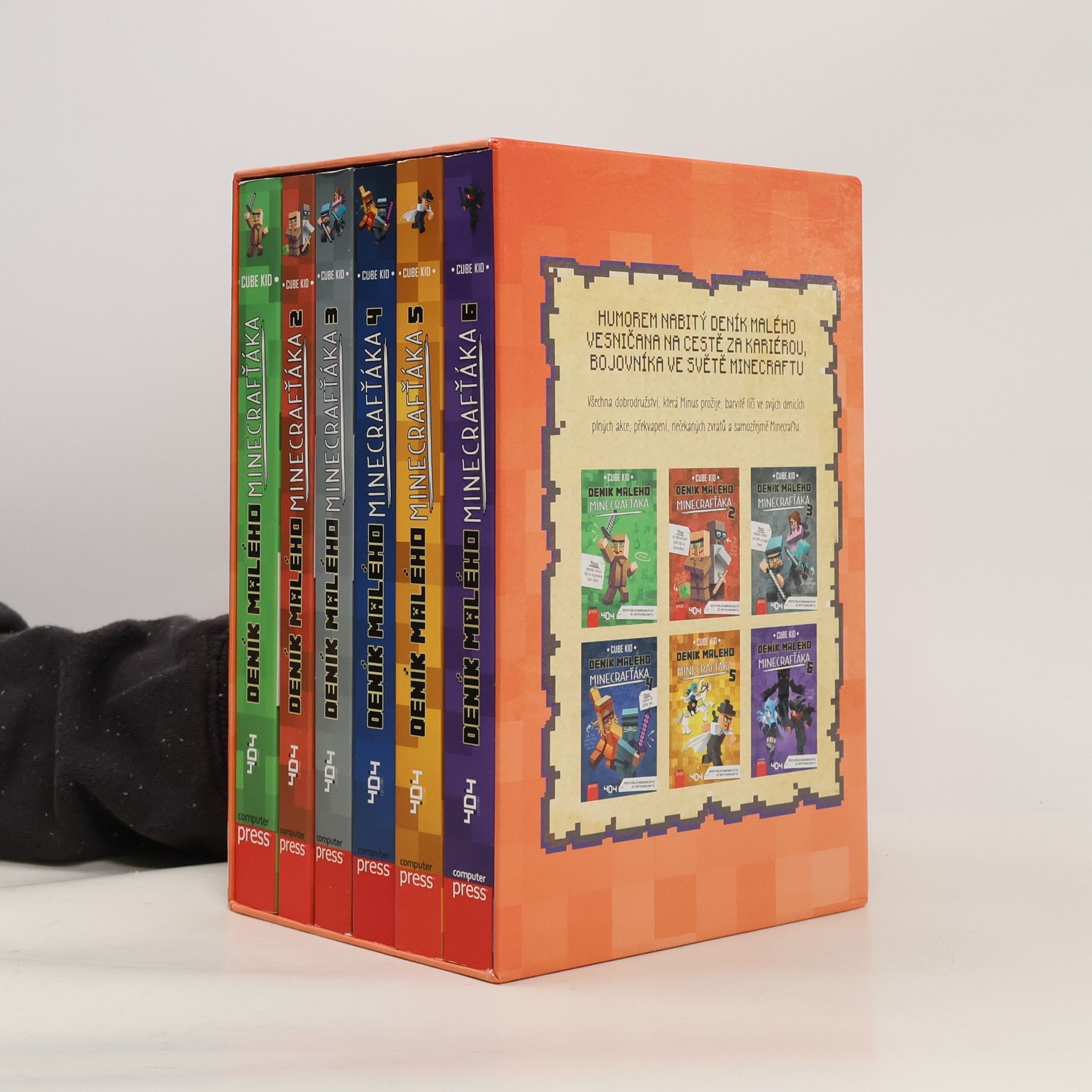 Cube Kid Deník malého Minecrafťáka BOX 1-6