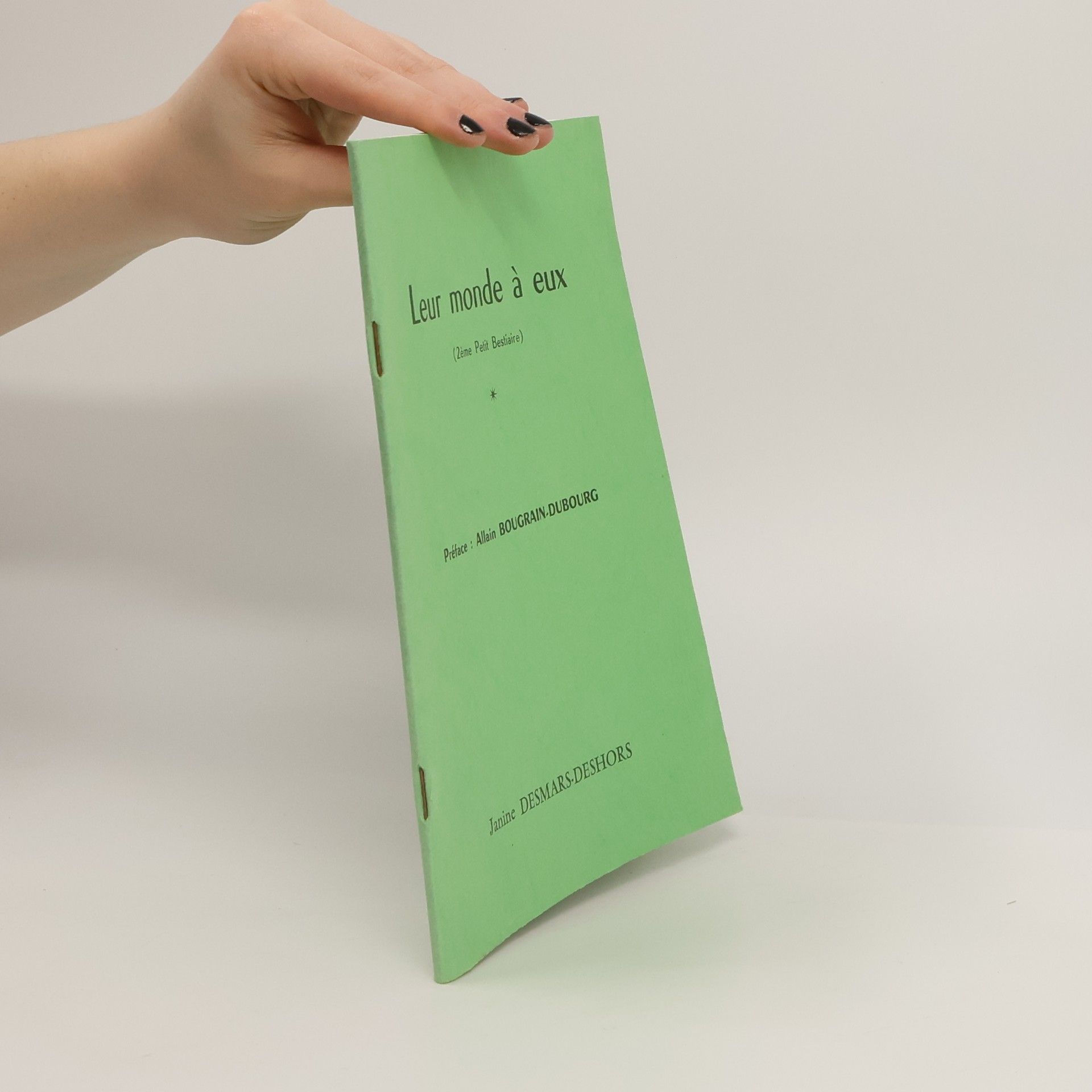 Janine Desmars-Deshors Leur monde à eux
