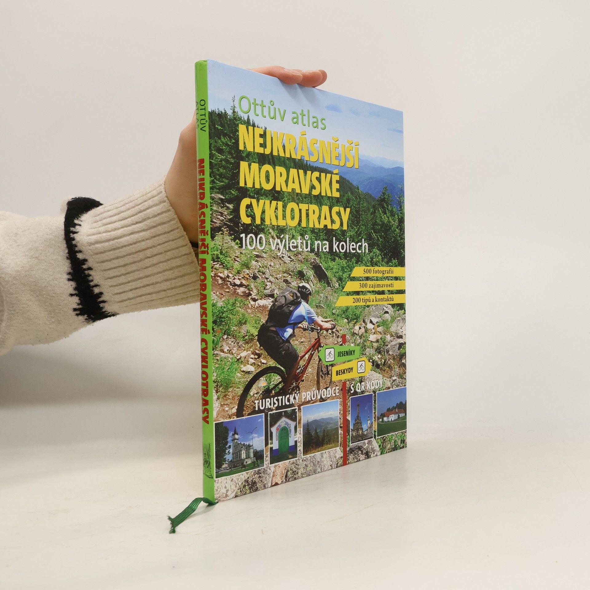 Ivo Paulík Ottův atlas Nejkrásnější moravské cyklotrasy: 100 výletů na kolech