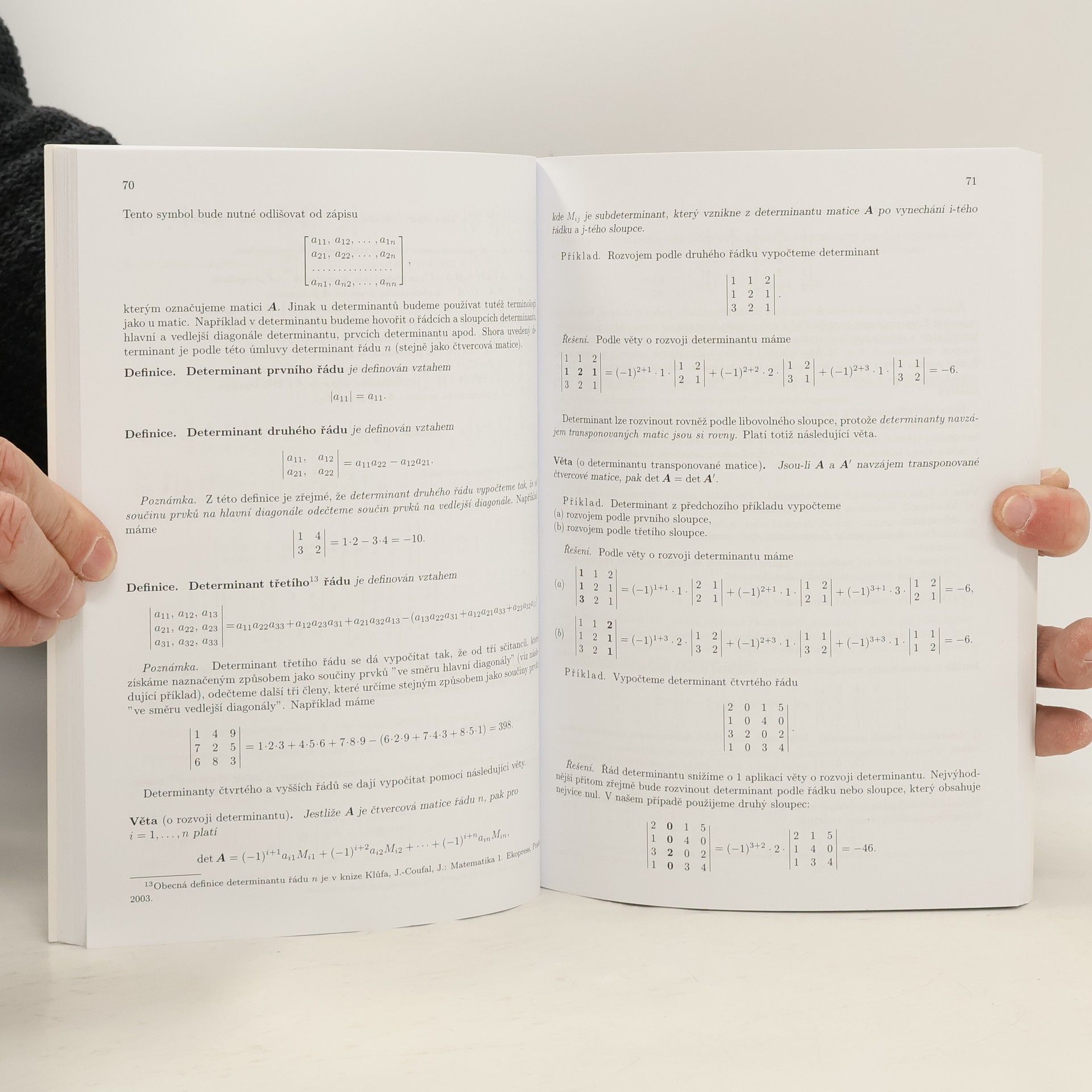 Jindřich Klůfa Učebnice matematiky. (1) : pro studenty VŠE