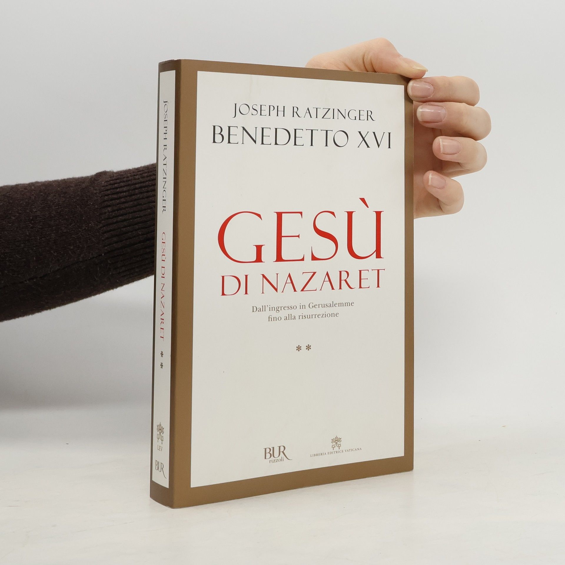 Pope Benedict, XVI Gesù di Nazaret. Vol. 2