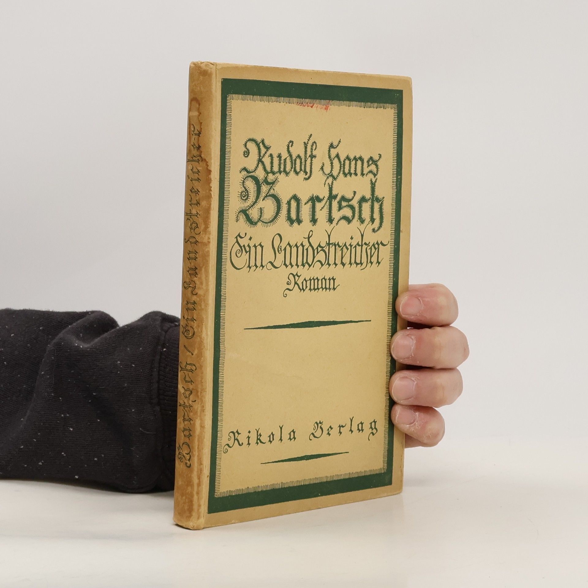 Rudolf Hans Bartsch Ein Landstreicher