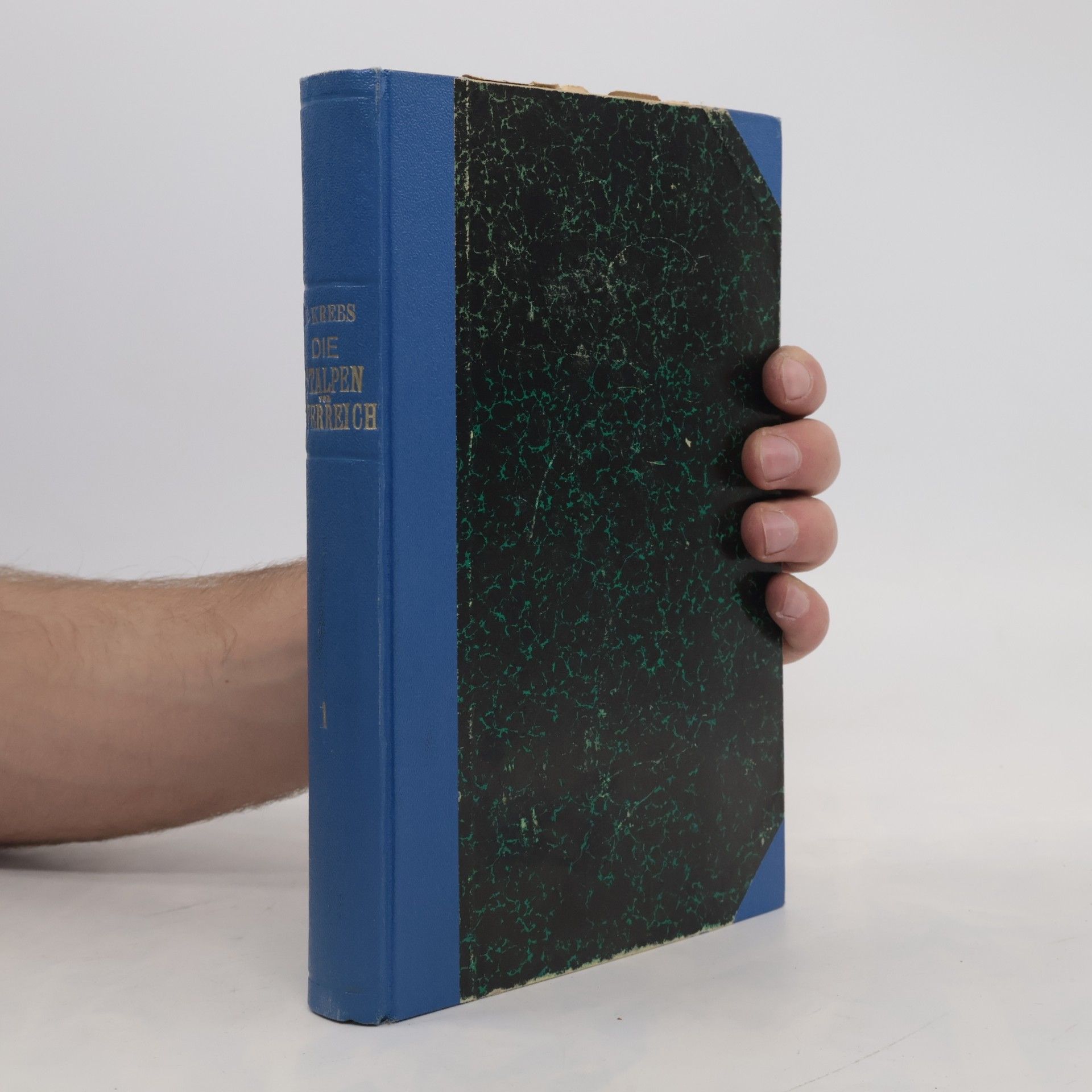 Norbert Krebs Die Ostalpen und das heutige Österreich. 1 Band. Eine Länderkunde