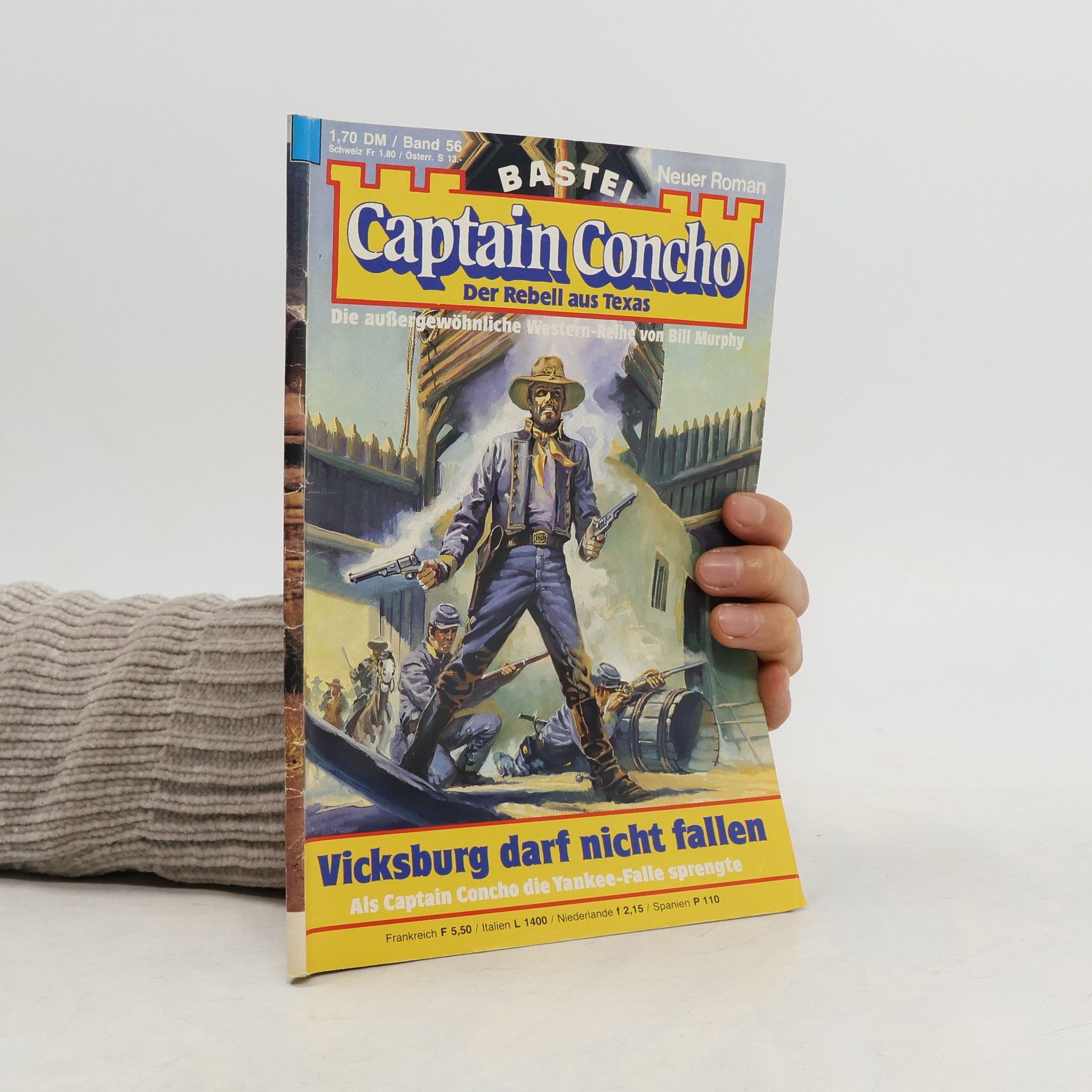 Autorenkollektiv Captain Concho der Rebell aus Texas. Band 56