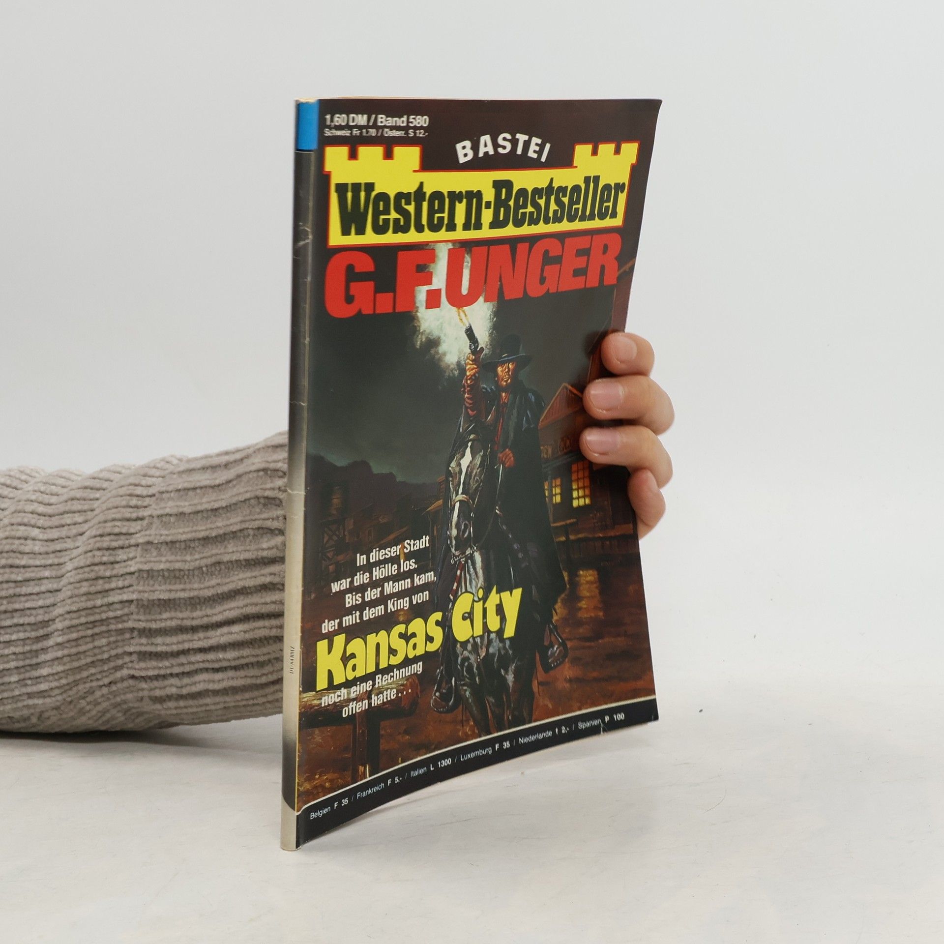 Gert Fritz Unger Western-Bestseller 580