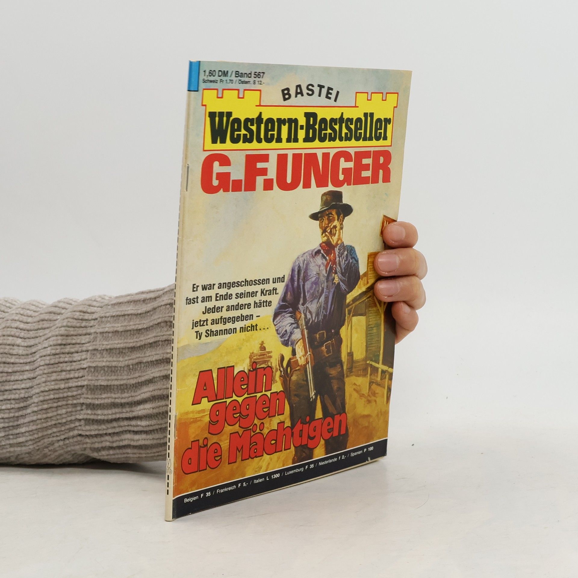 Gert Fritz Unger Western-Bestseller 567
