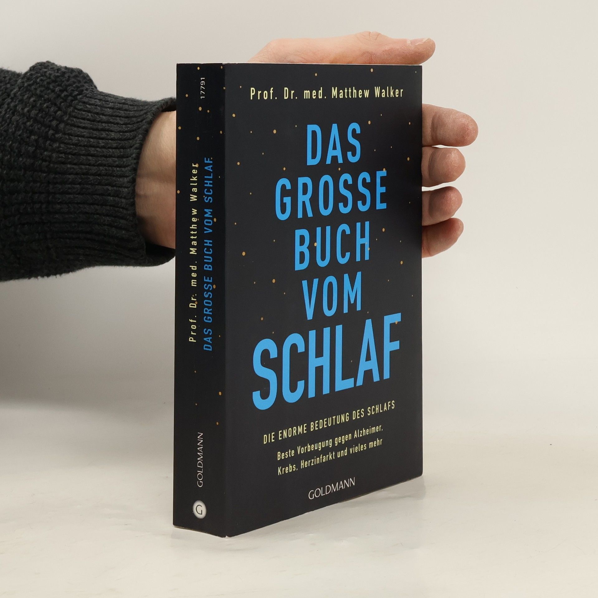 Matthew Walker Das gross Buch vom Schlaf